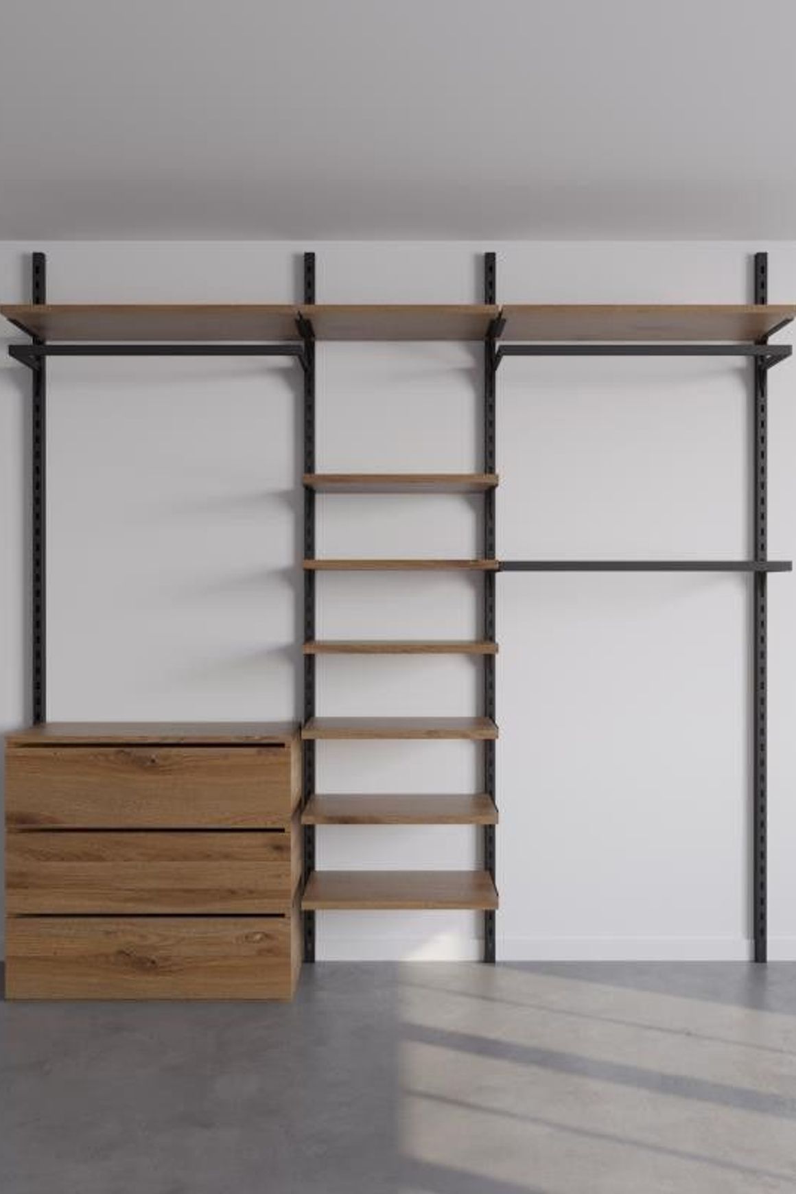 The Chunky Loafers | Wall Fixed Wardrobe