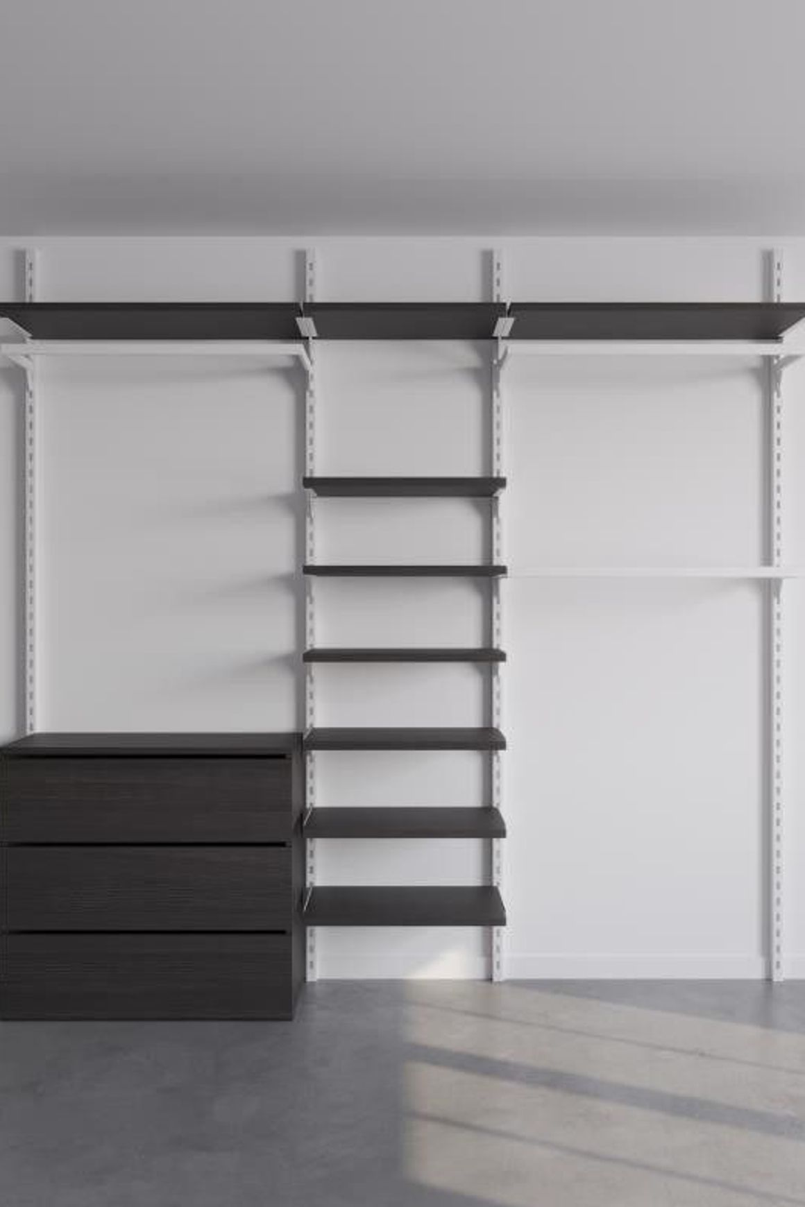 The Chunky Loafers | Wall Fixed Wardrobe