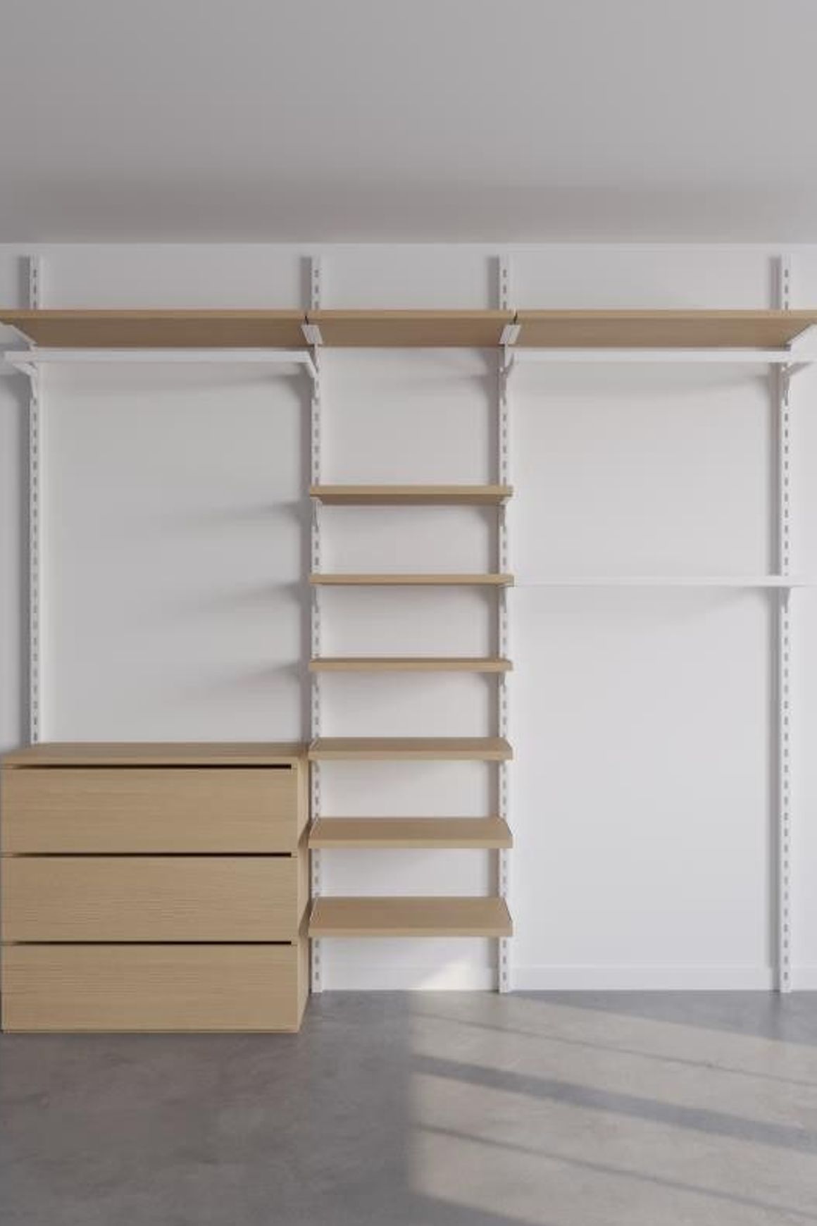 The Chunky Loafers | Wall Fixed Wardrobe
