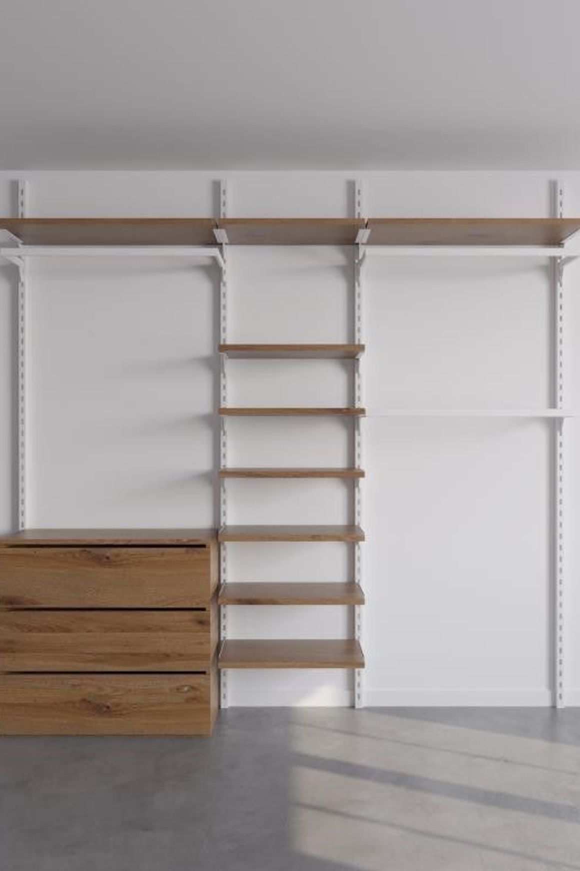 The Chunky Loafers | Wall Fixed Wardrobe
