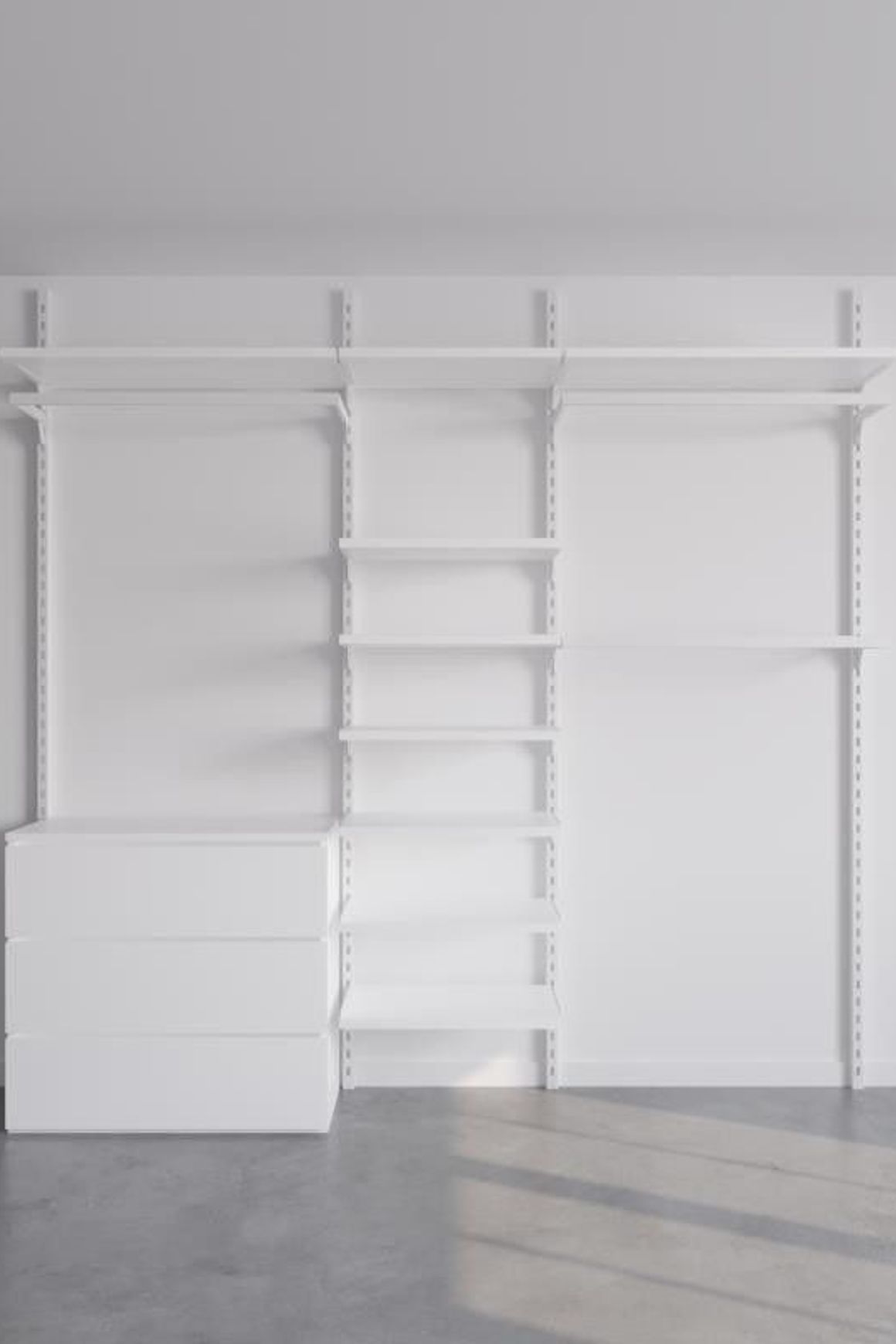 The Chunky Loafers | Wall Fixed Wardrobe