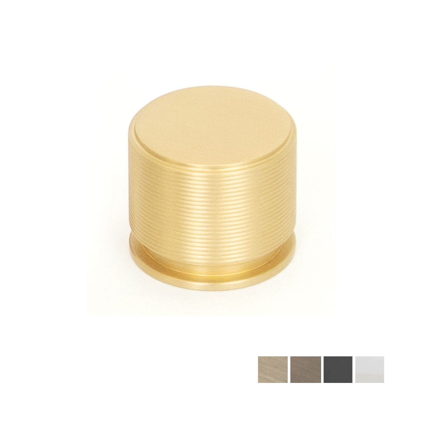 Momo Sussex Solid Brass Cabinet Lined Knob 35mm