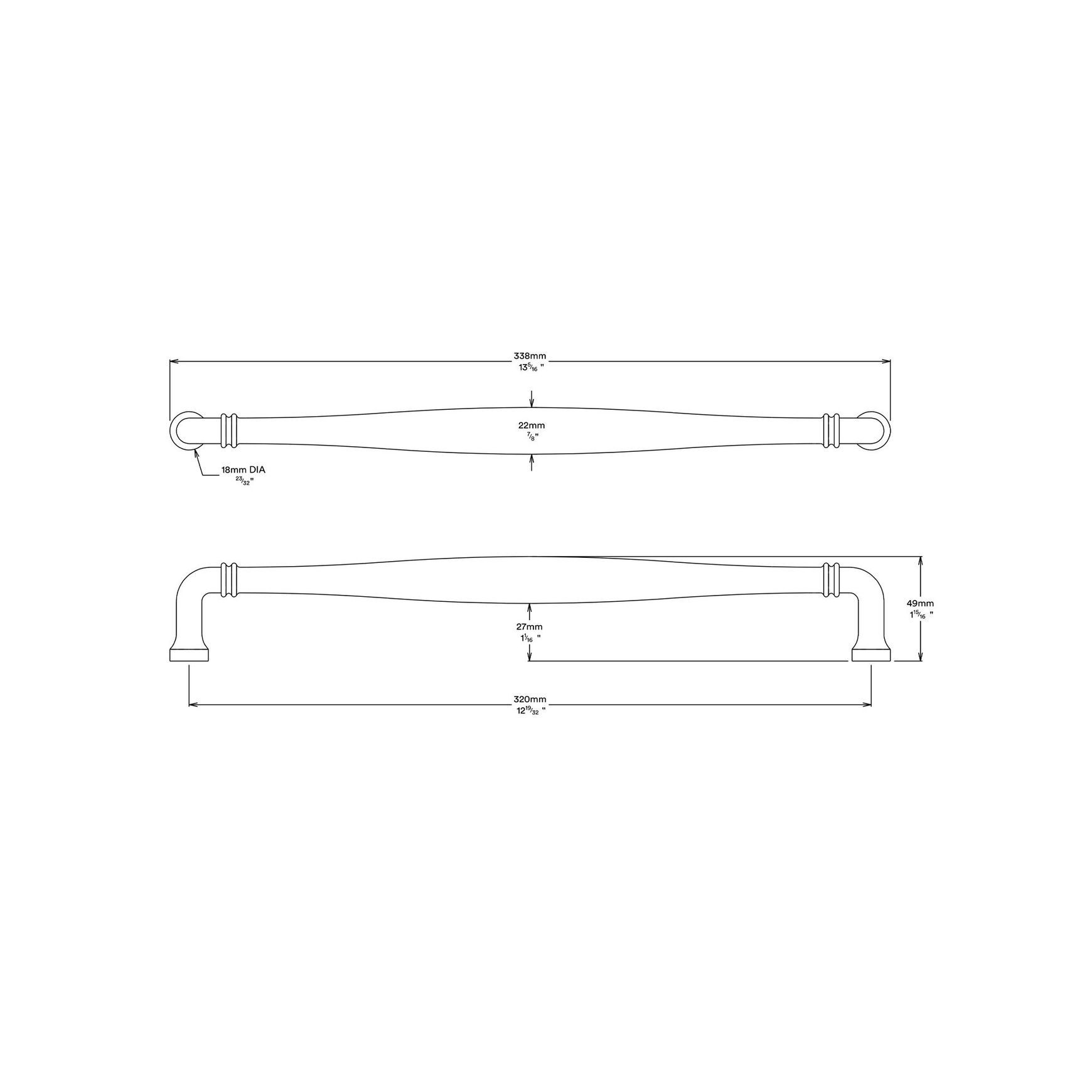 Iver Sarlat Cabinet Pull Handle