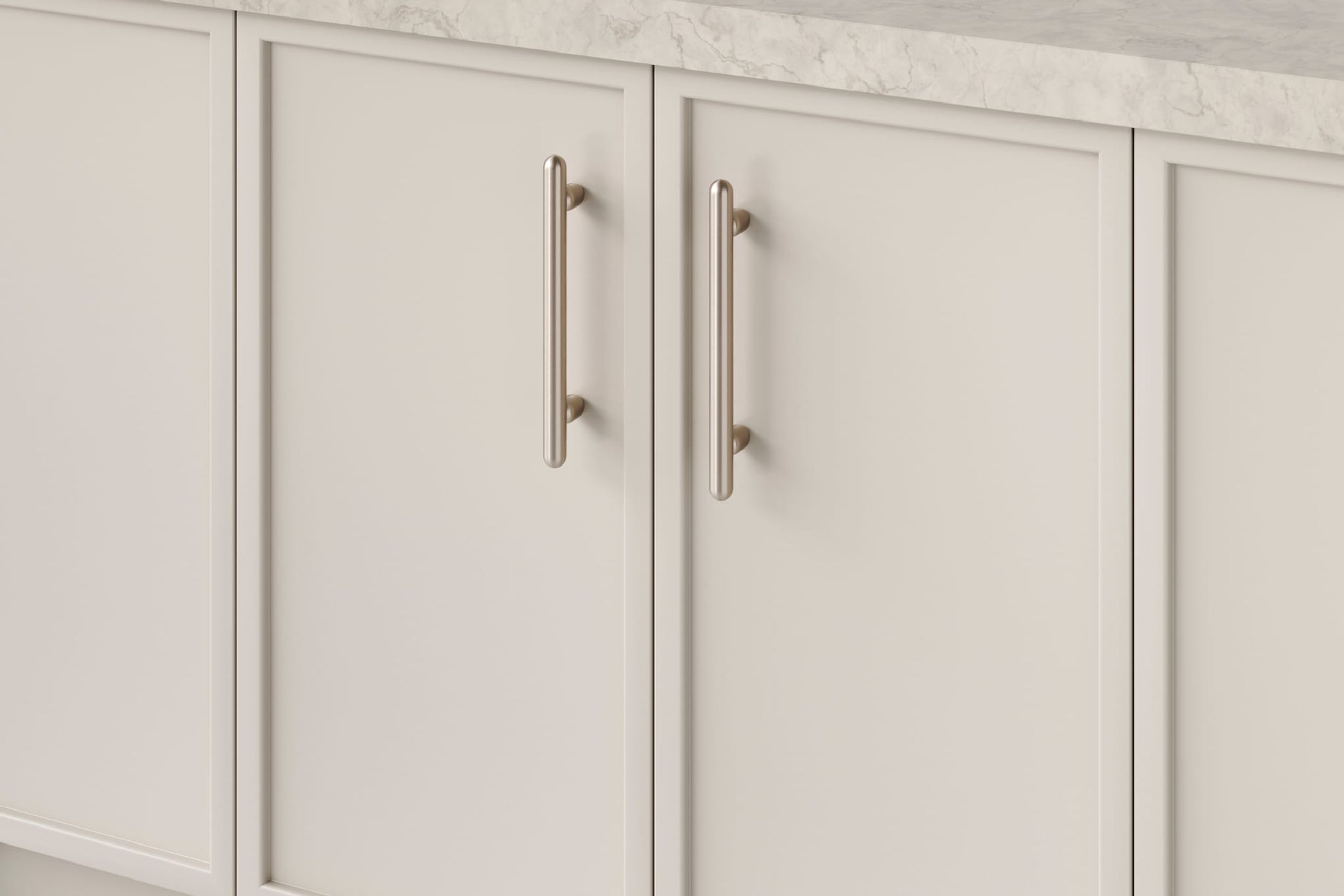Puerto Cabinet Pull | Satin Nickel | CTC 160mm