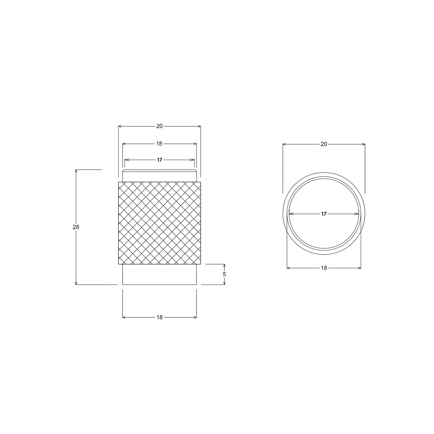 Iver Brunswick Cupboard Knob