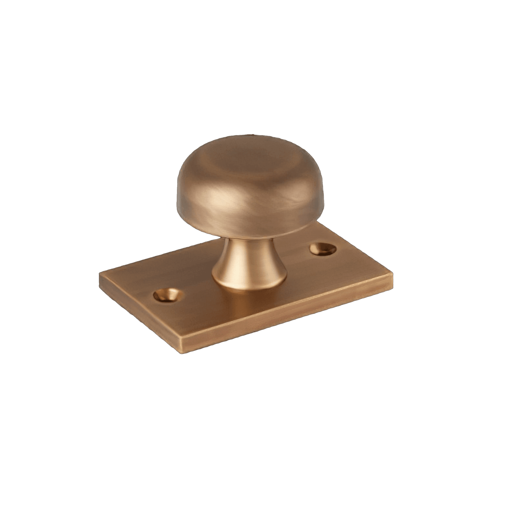 Armac Martin - Washwood Solid Brass Round Cabinet Knob