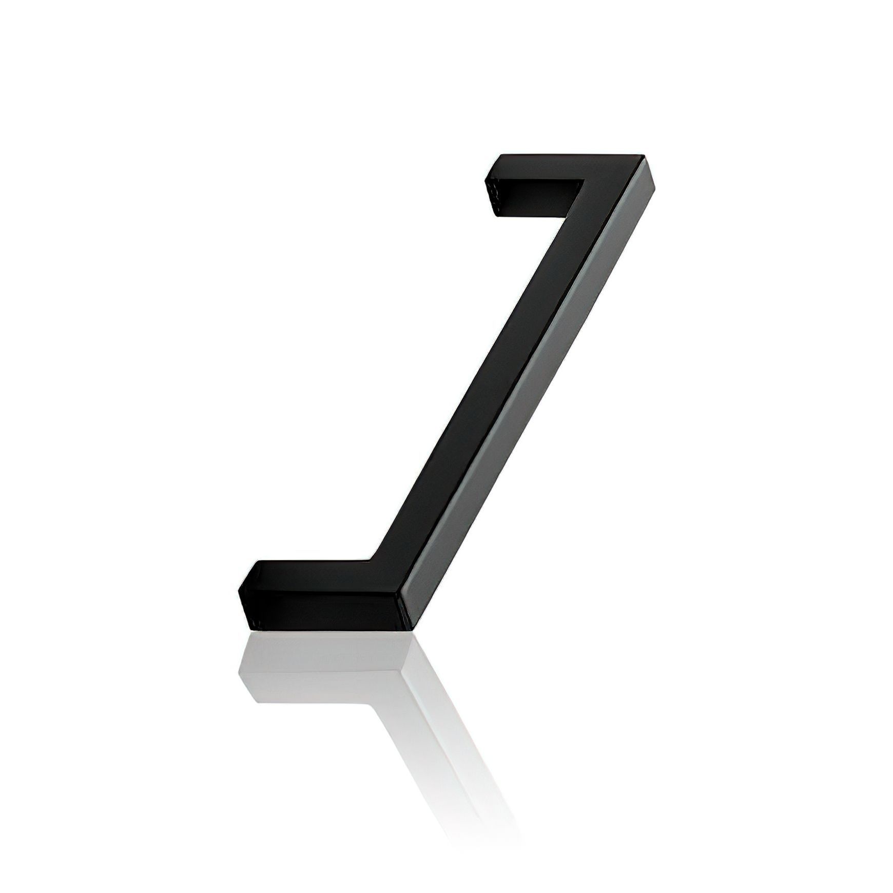 Furnipart Square 12 Black Aluminium 192mm