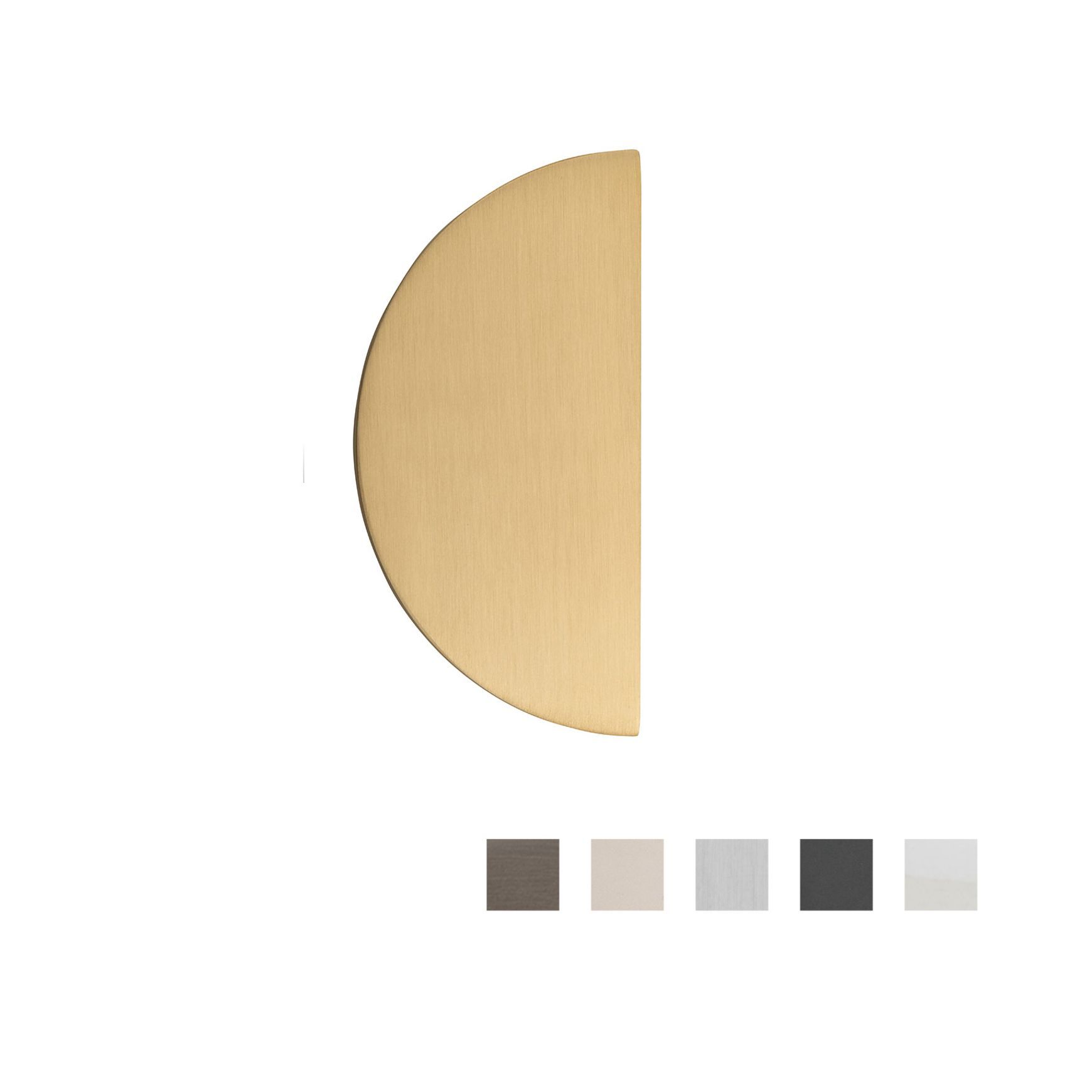 Iver Osaka Half Moon Cupboard Pull Handle