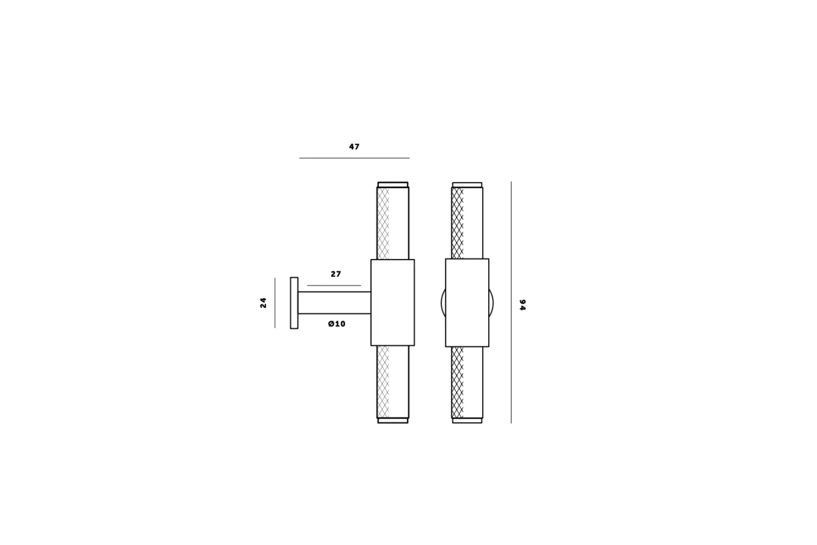 T-Bar Handle