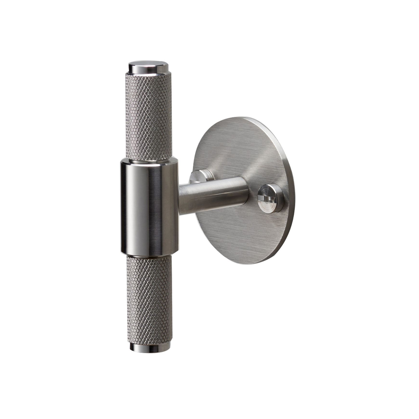 Buster and Punch Cabinet T-Bar Handle on Plate