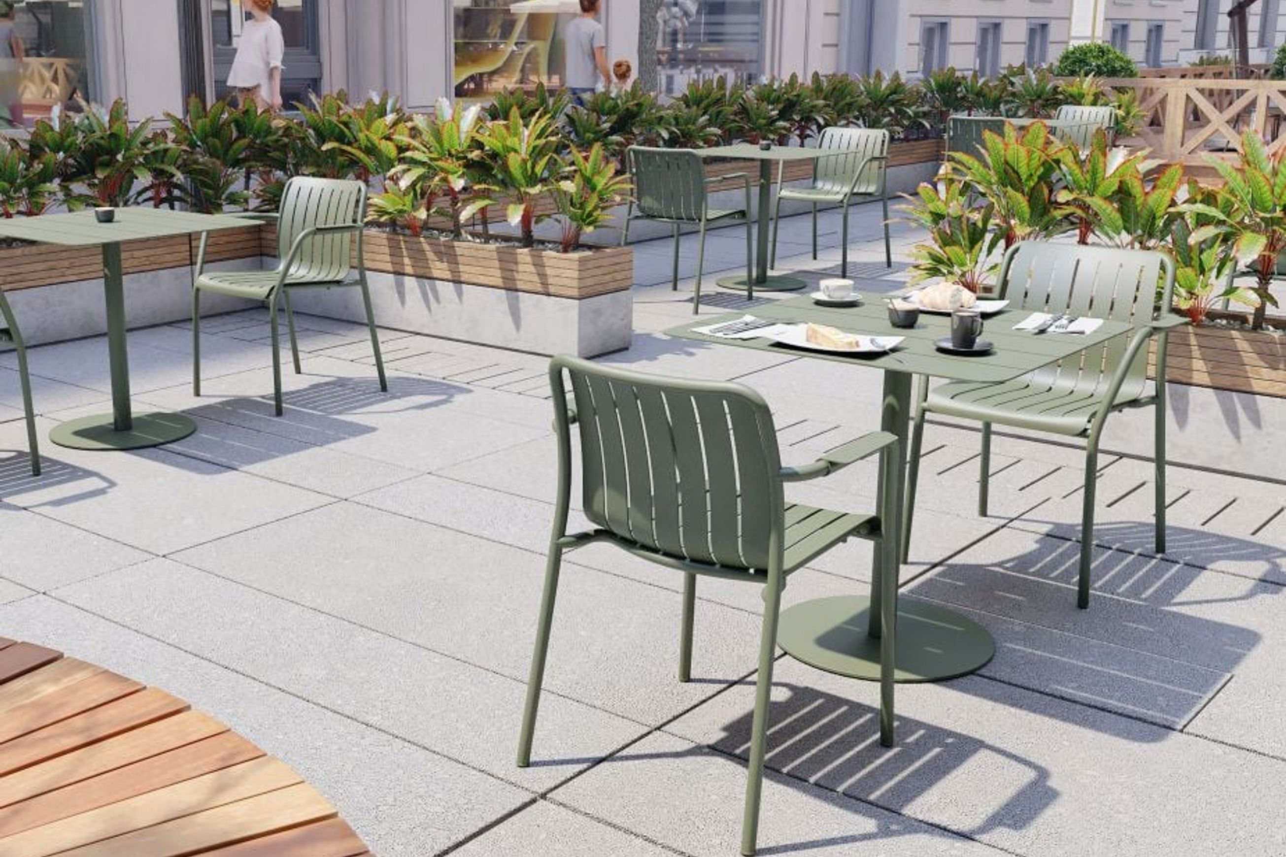 Roku Outdoor Cafe Table