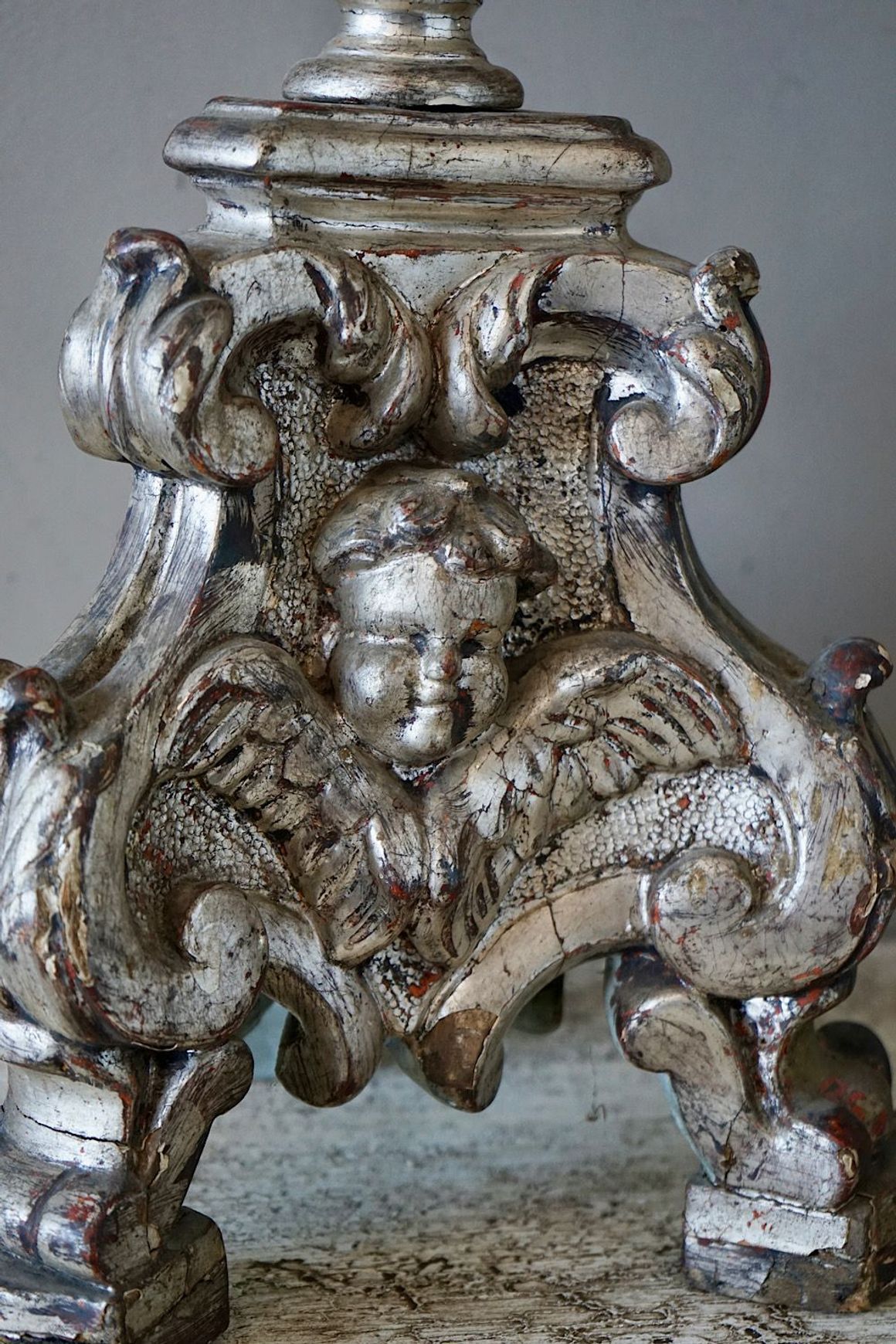 Antique Italian Torchere Candlesticks