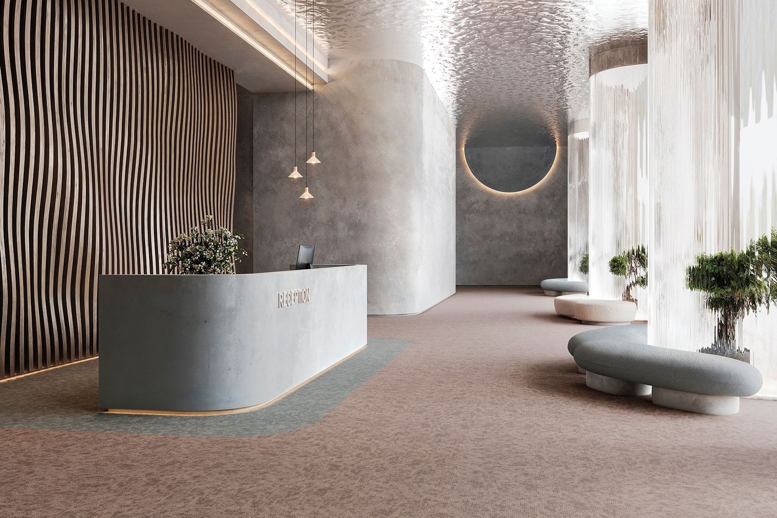 Haelo carpet tiles by modulyss®
