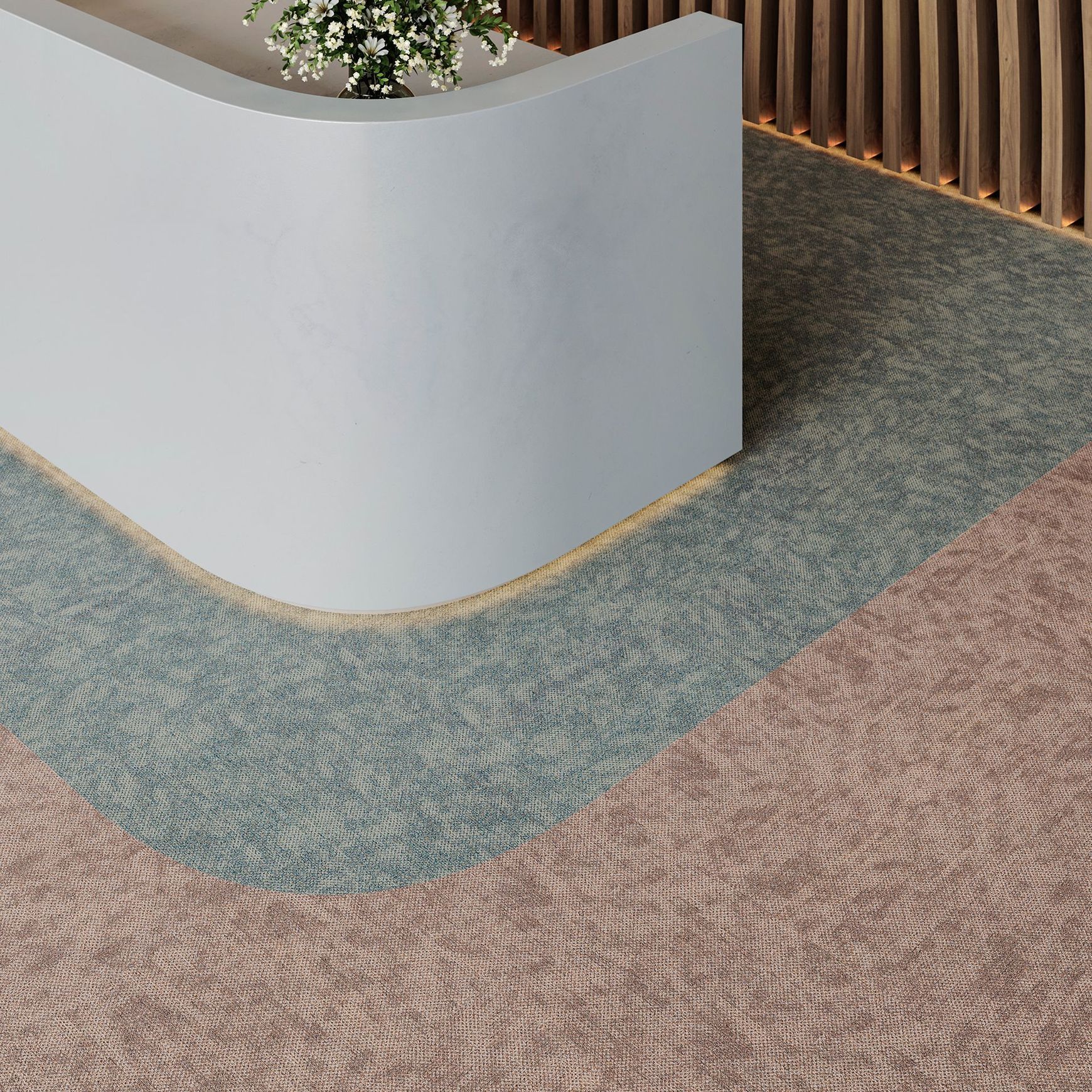 Haelo carpet tiles by modulyss®