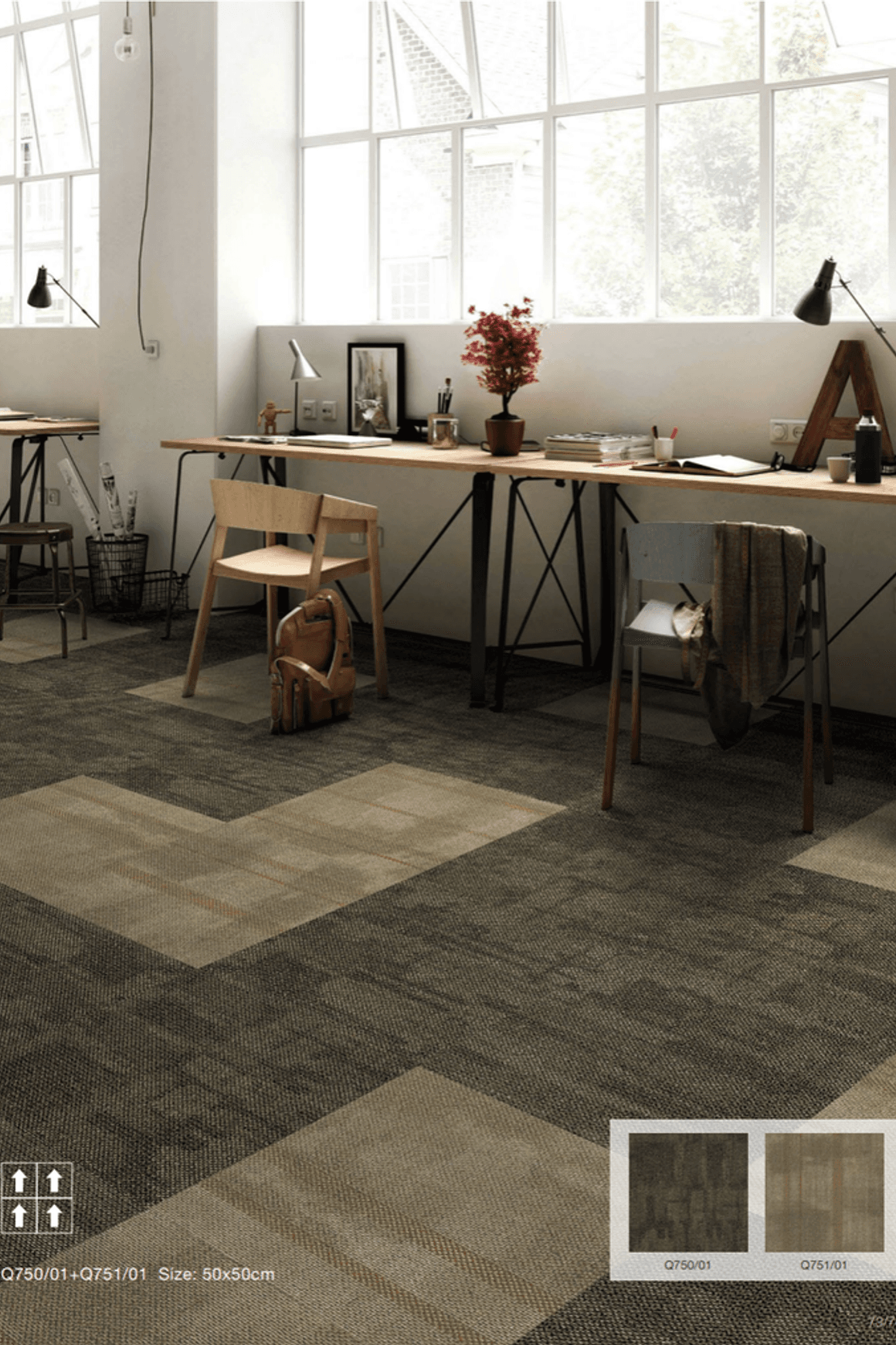 Solution Dyed Nylon Tiles