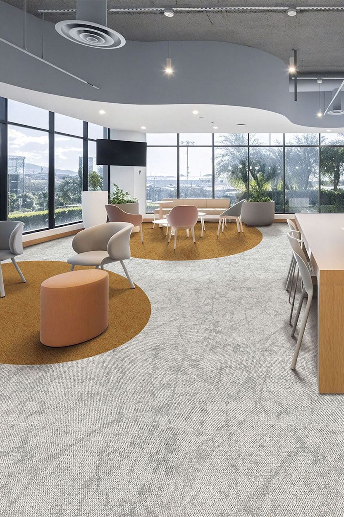 Topaz Series Commercial Carpet Tiles