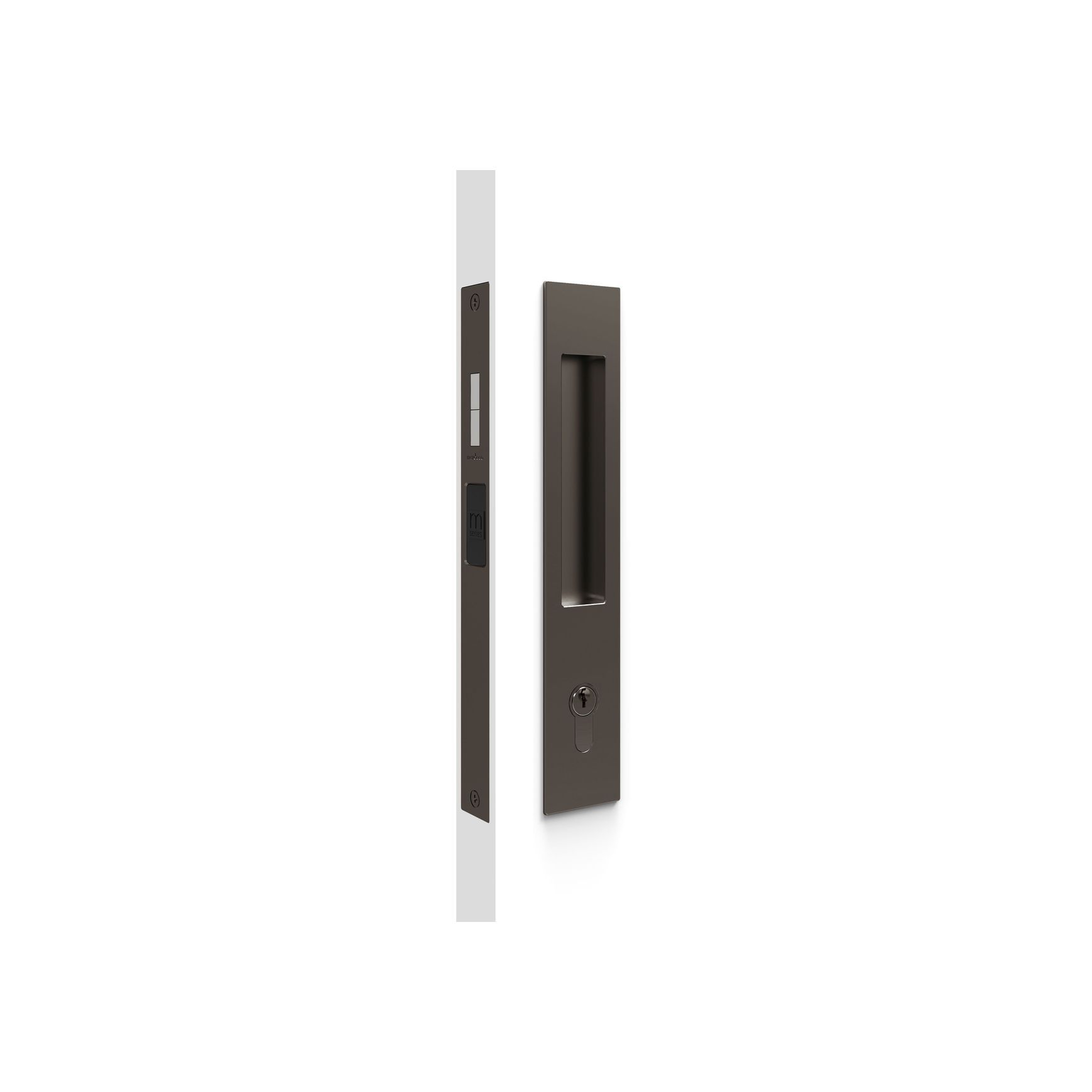 8104/SET M Series Exterior Flush Pull Mortice Lock Set