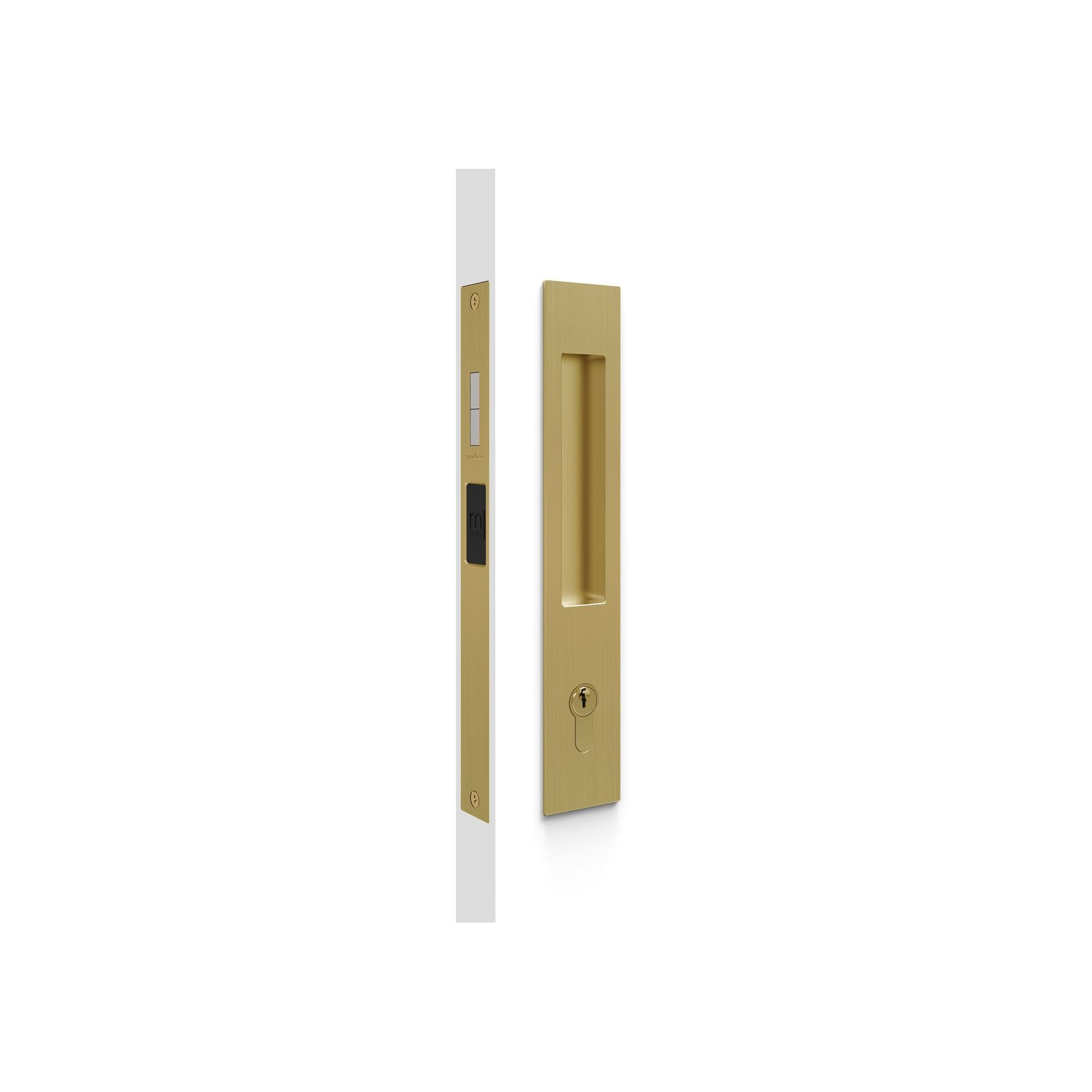 8104/SET M Series Exterior Flush Pull Mortice Lock Set