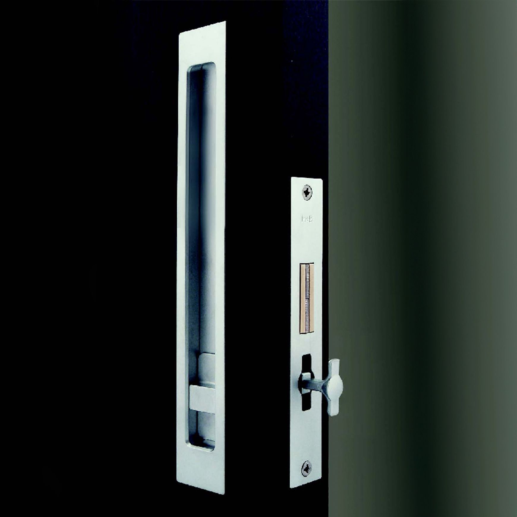HB695 250mm Sliding Door Privacy Lock – 55mm Backset