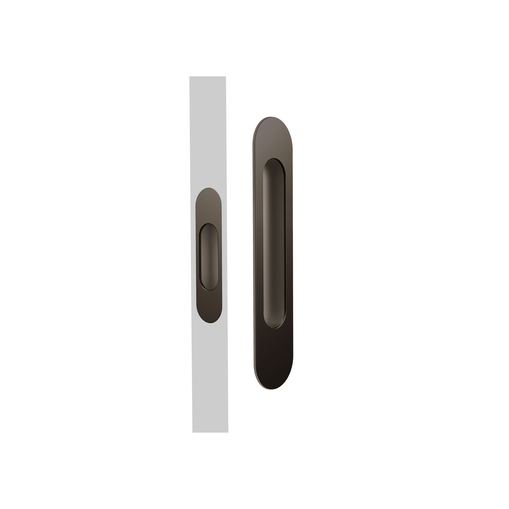 Mardeco Oval M-Series 9008 Flush Pull Set