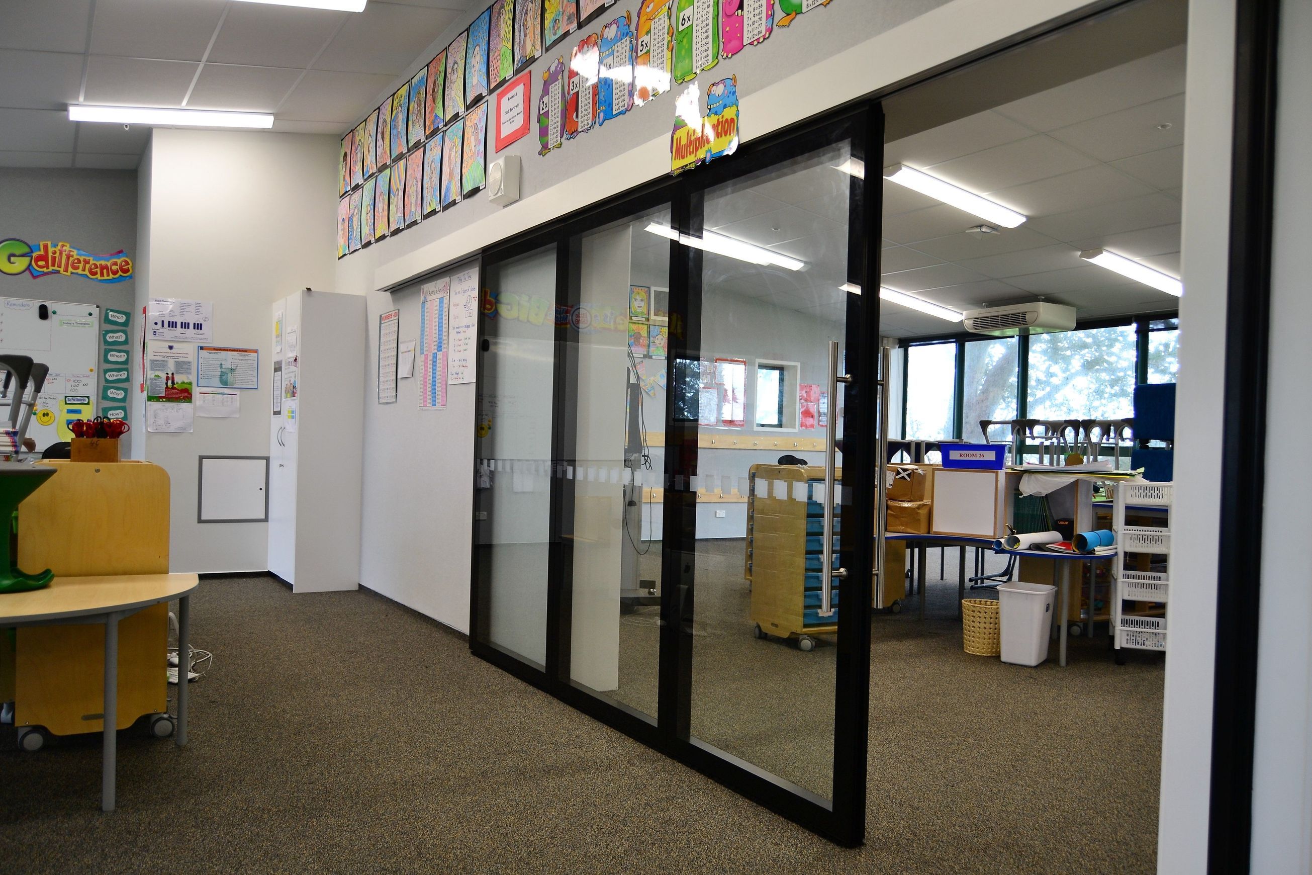 Acoustic Solid & Glass Sliding Doors