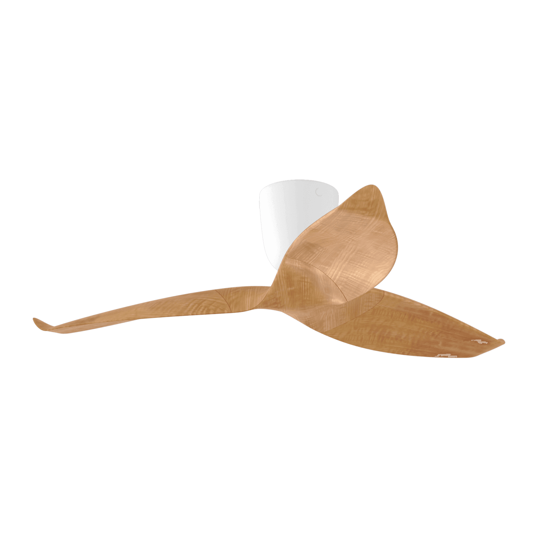Aeratron AE3+ Ceiling Fan - White/Light Timber Finish