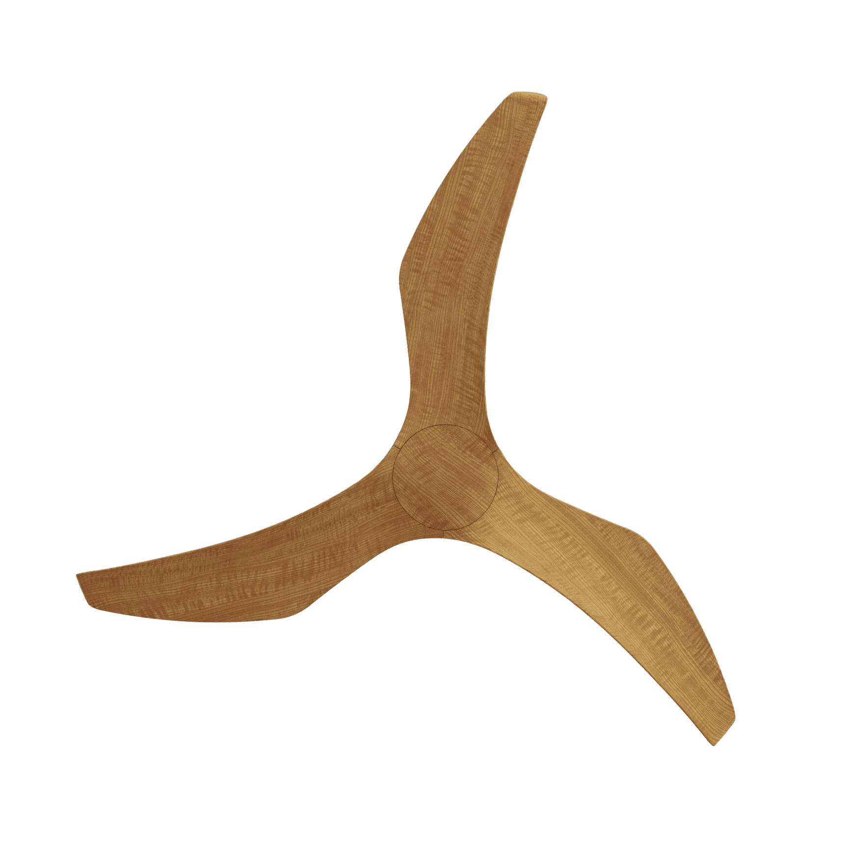 Aeratron FR Ceiling Fan - White/Light Timber Finish
