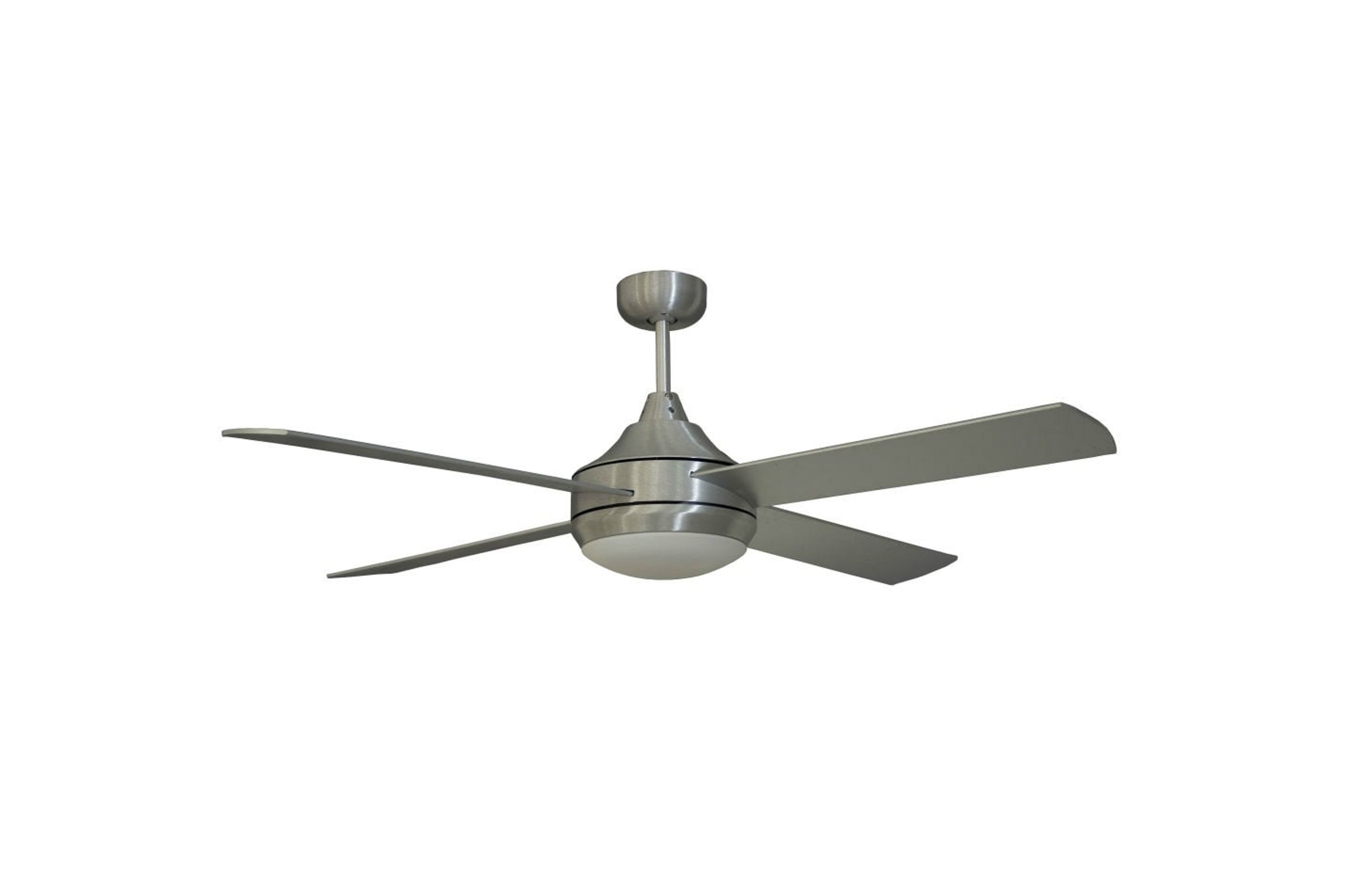 Milano DC Brushed aluminum with LED light