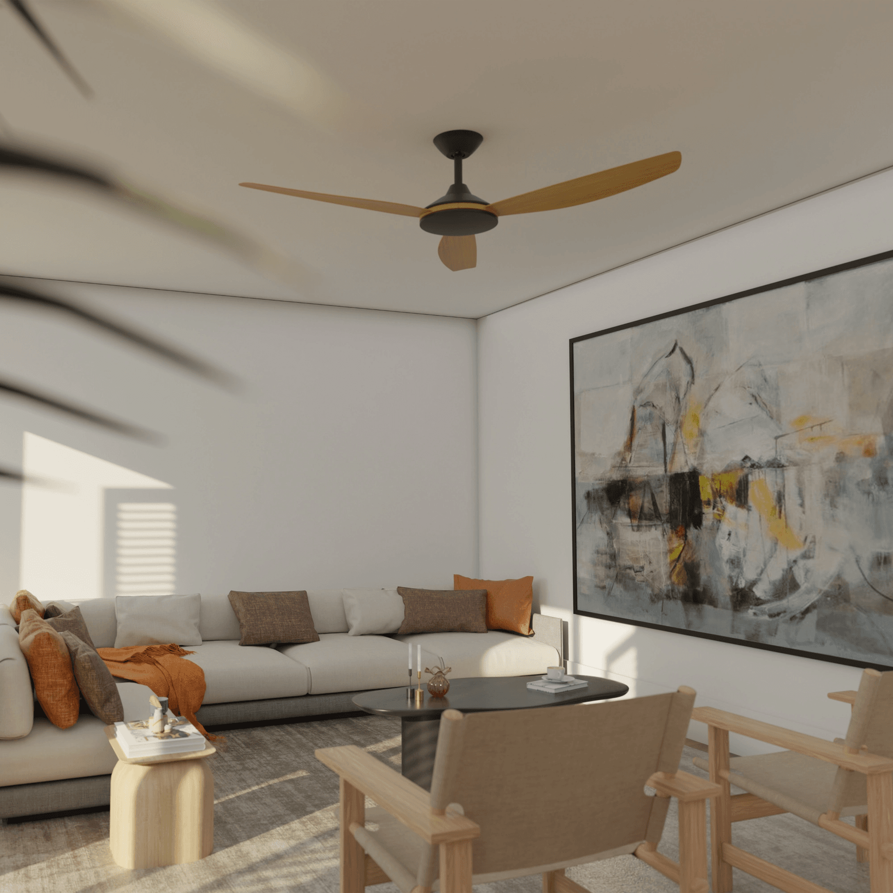 Condor Smart Indoor/Outdoor 3-Blade Ceiling Fan