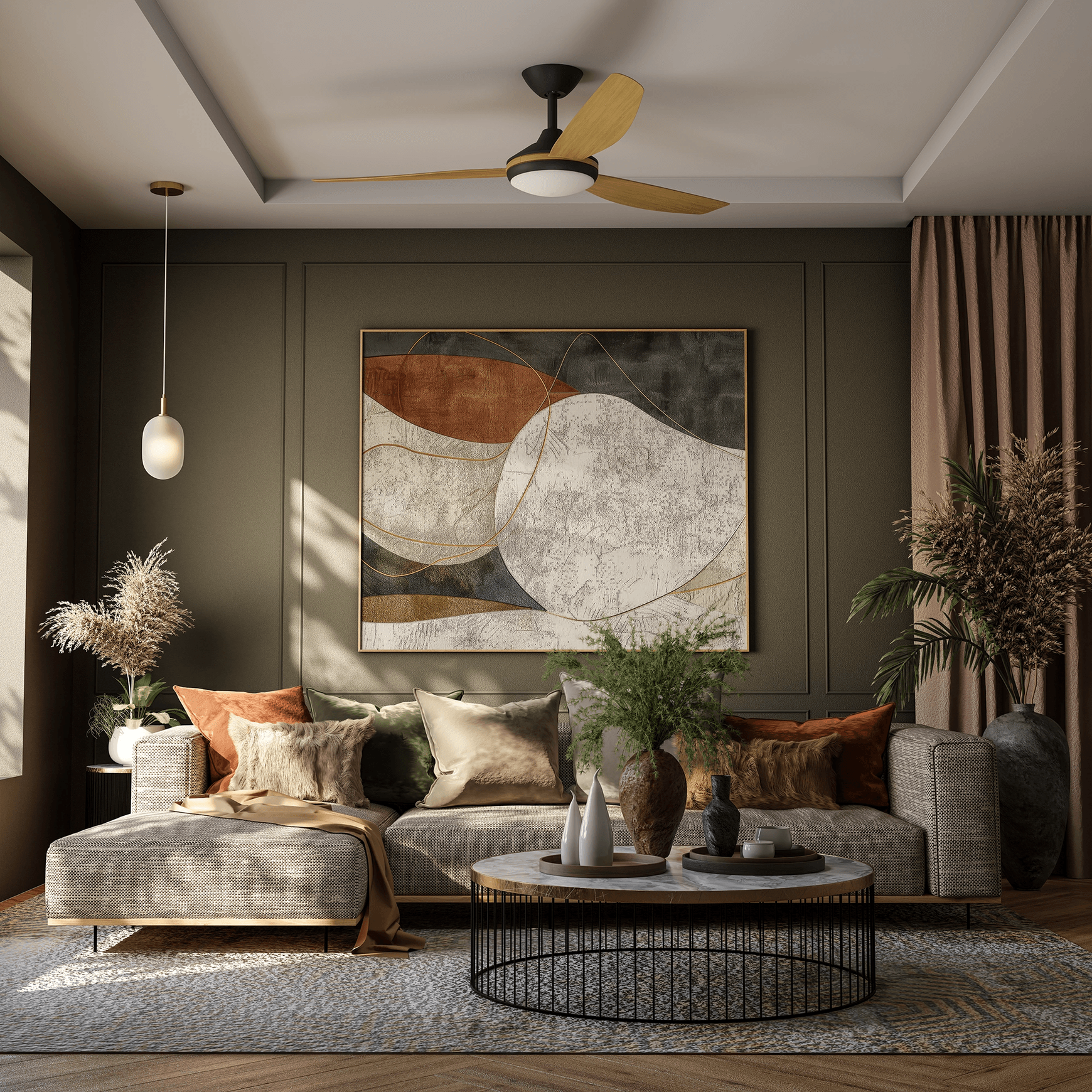 Condor Smart Indoor/Outdoor 3-Blade Ceiling Fan