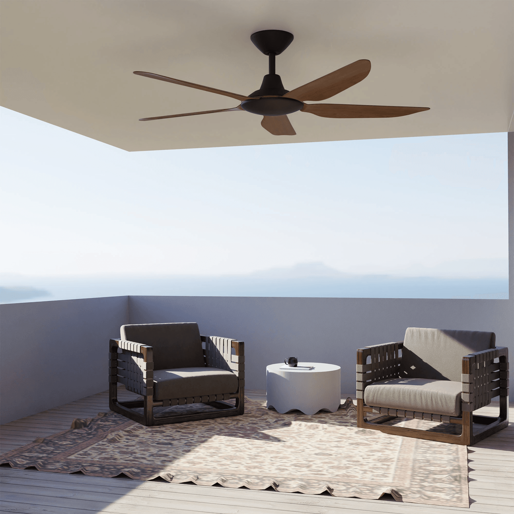Storm 5-Blade Indoor/Outdoor Ceiling Fan
