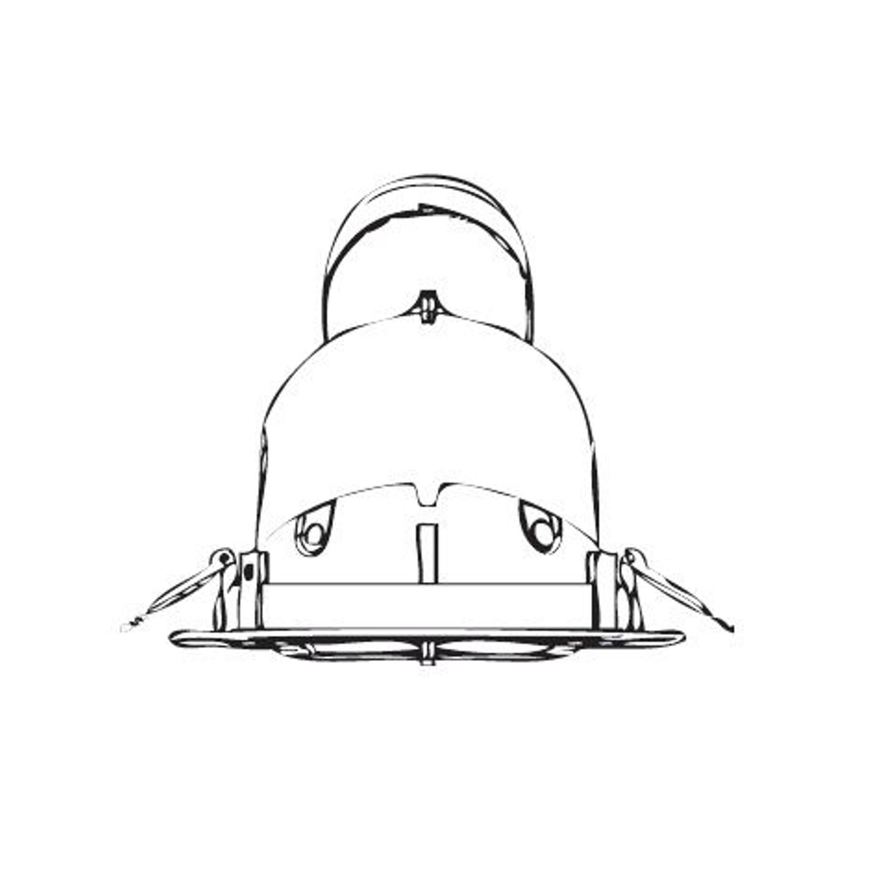 Recessed Round Shop Downlight dimensions