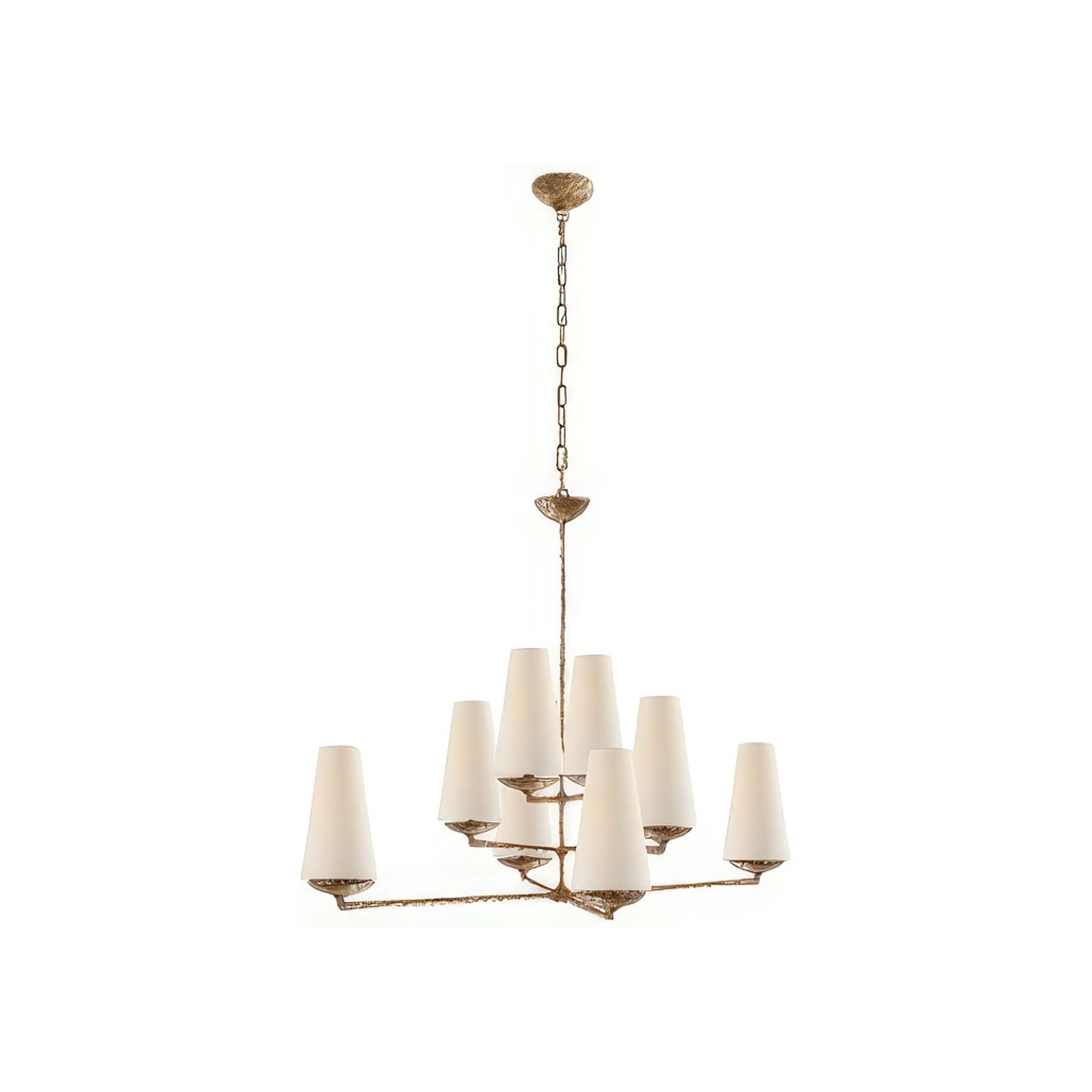 Visual Comfort AERIN Fontaine Large Offset Chandelier