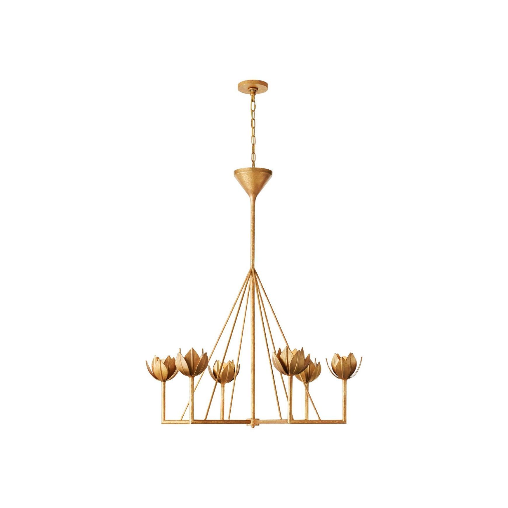Julie Neill Alberto Large Single-Tier Chandelier