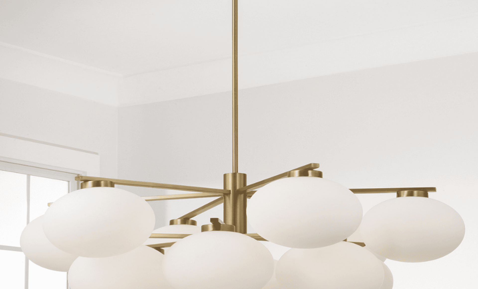 Luca 13 Light Chandelier in Aged Brass
