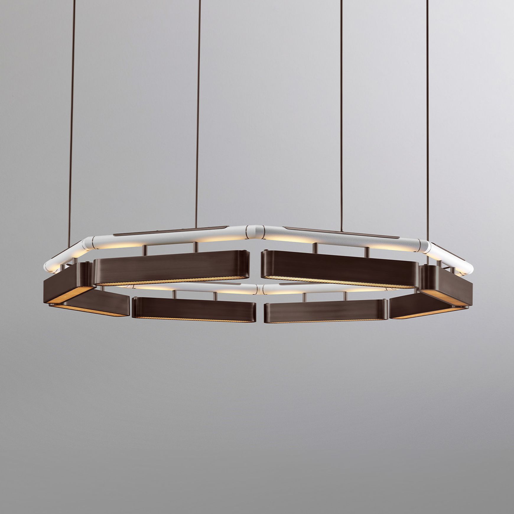 Colt Octagon Chandelier