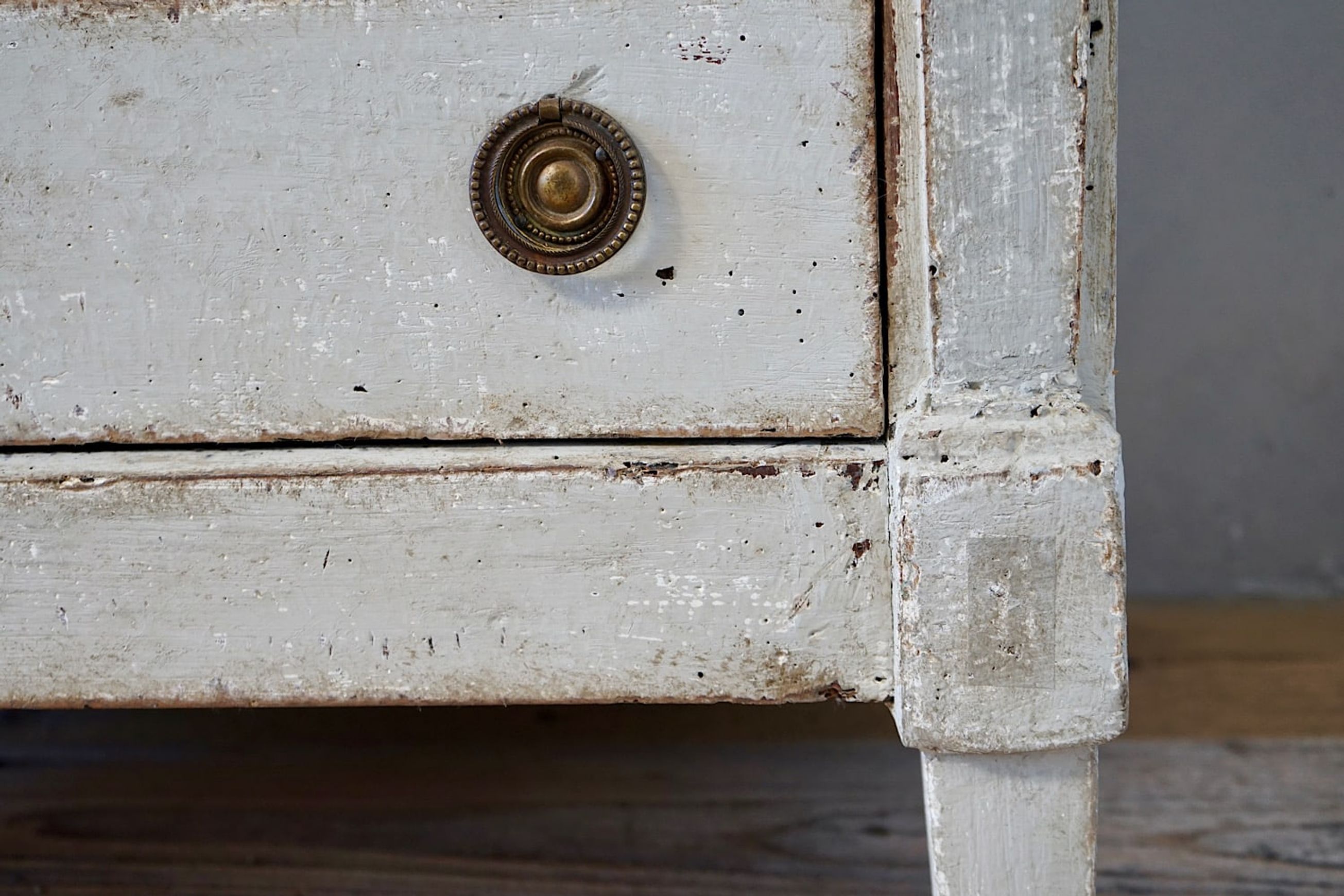 Antique French Directoire Painted Commode