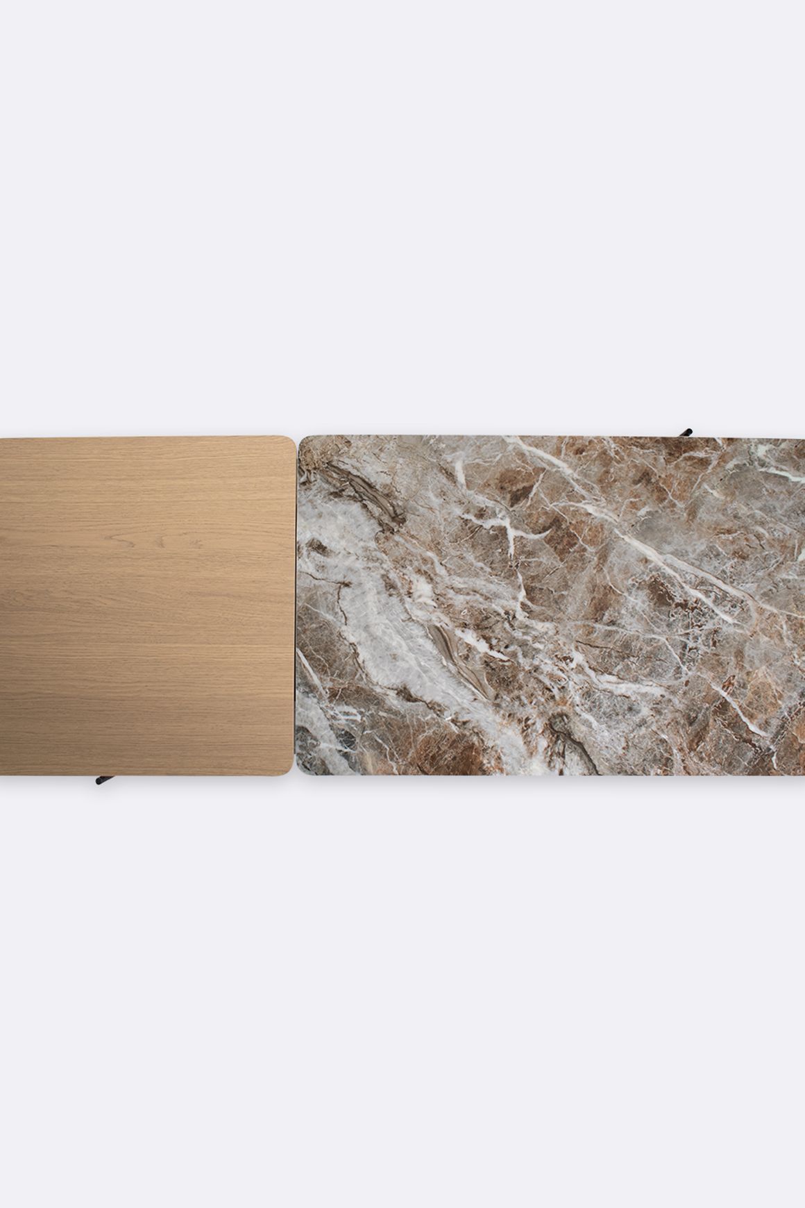 Dua Tiered Coffee Table | Mountain Peak & Sahara Oak