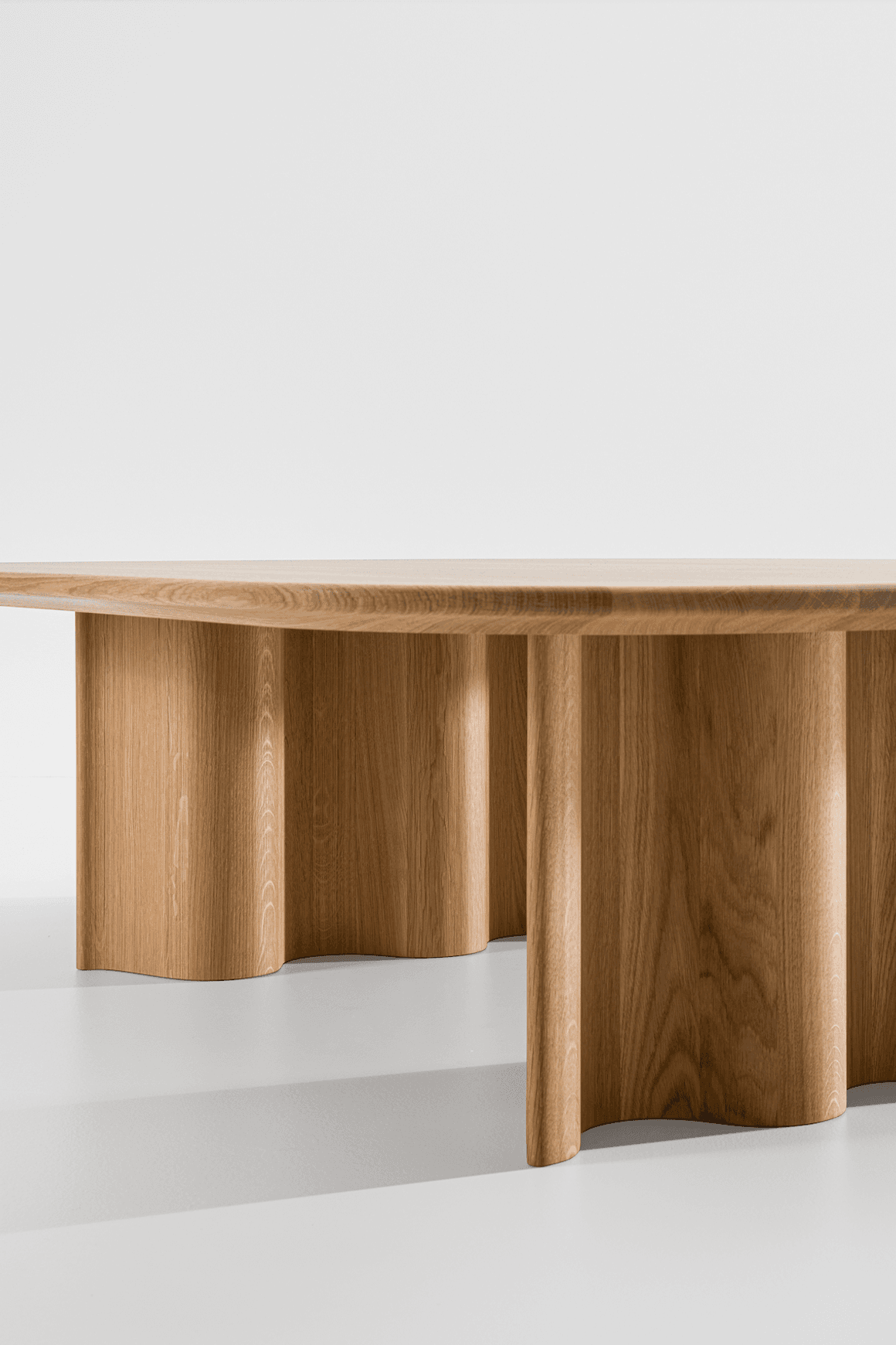 Curtain coffee table