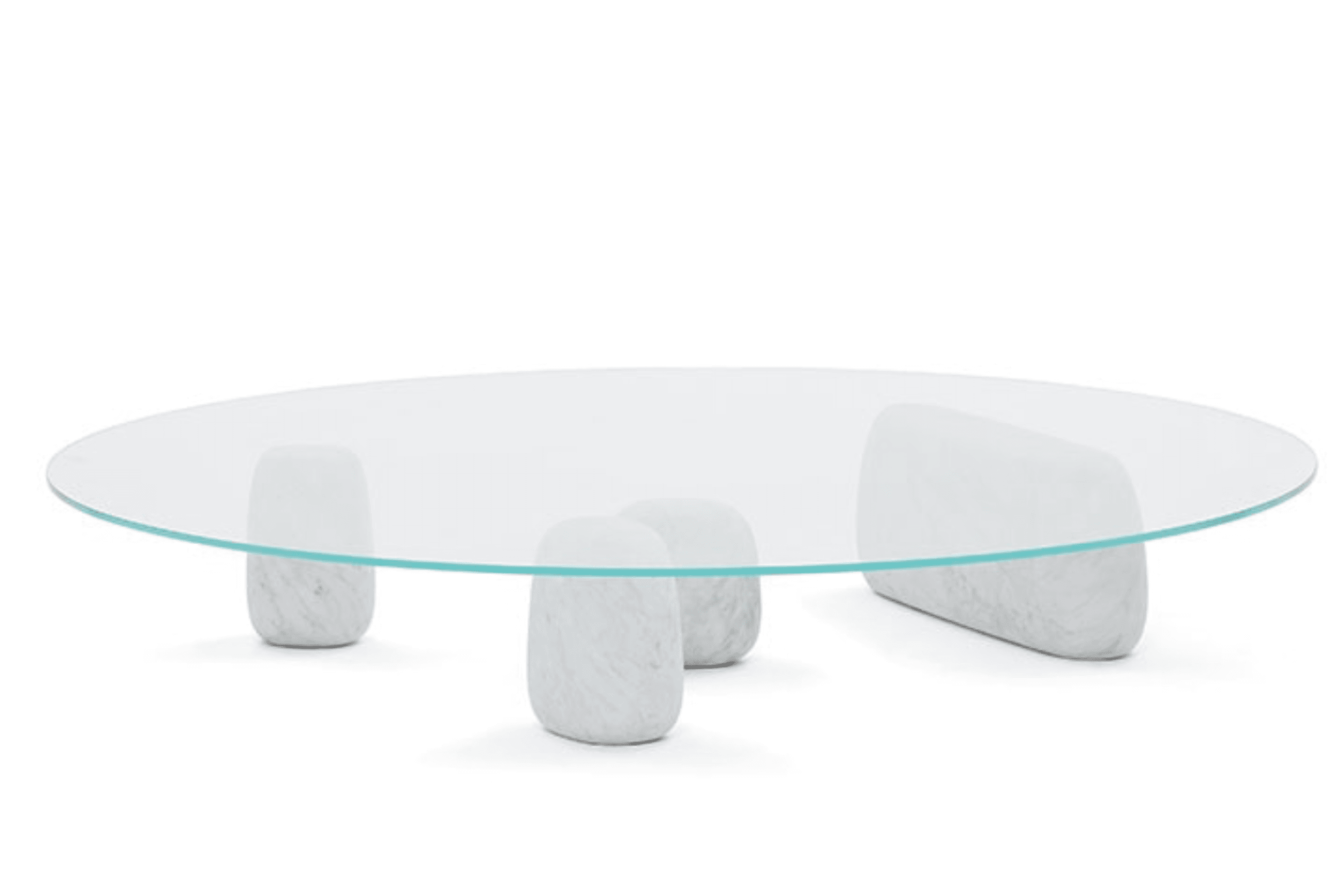 Ishi Stone Low Table by DePadova