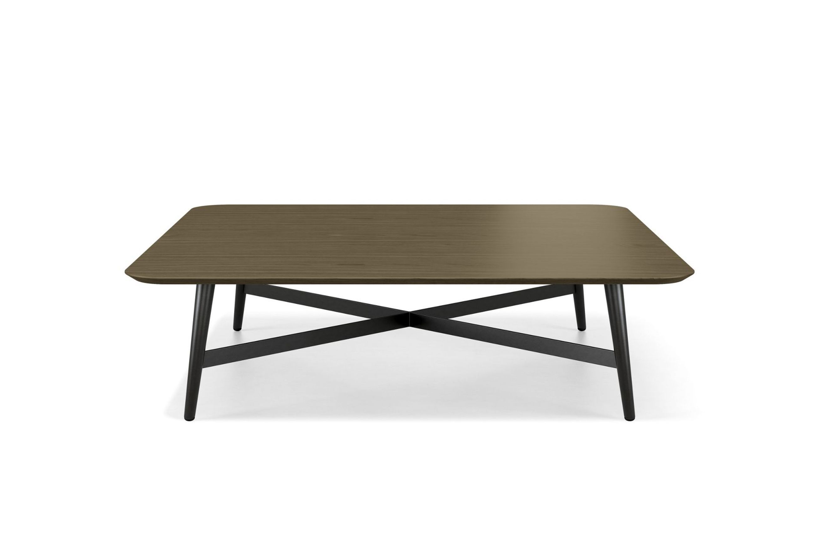 Octet Square coffee table - lacquered MDF top