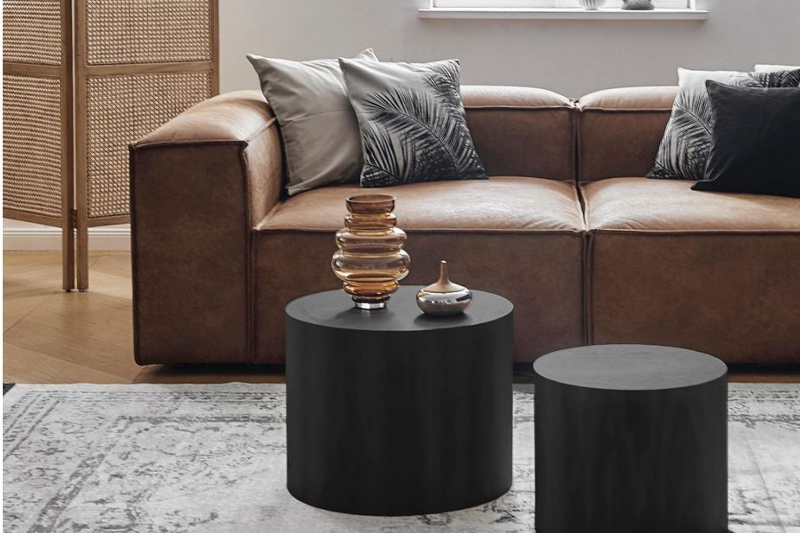 Stump Table Set - Black