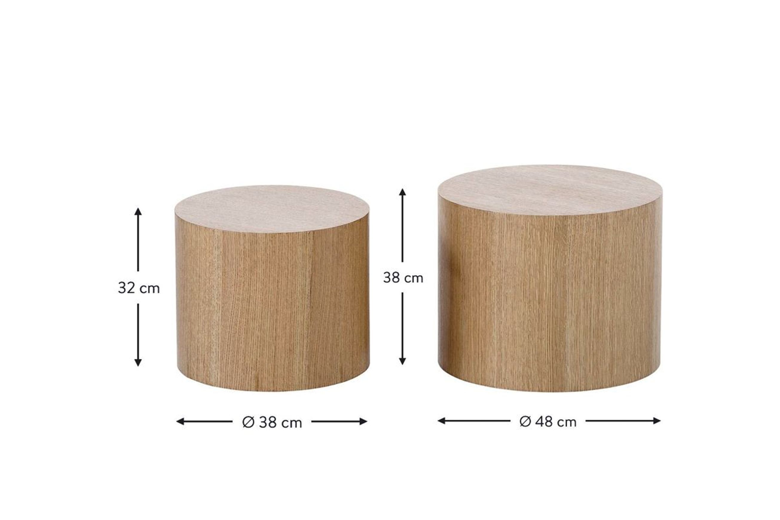 Stump Table Set - Natural
