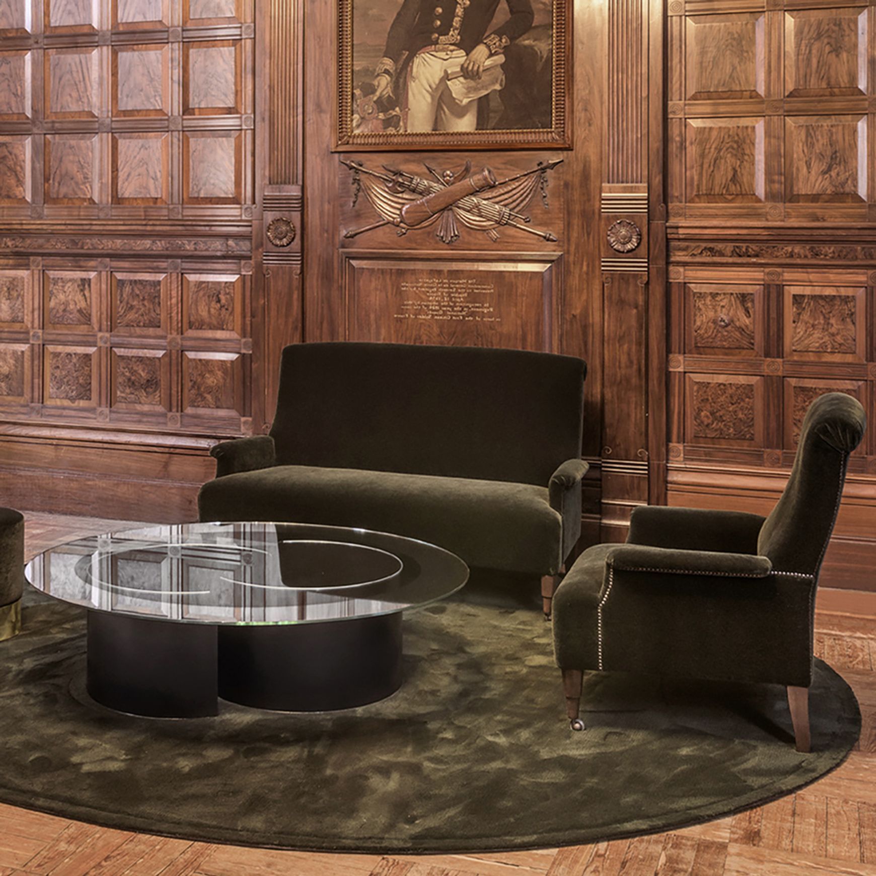 Azucena Fascia Specchiata Coffee Table