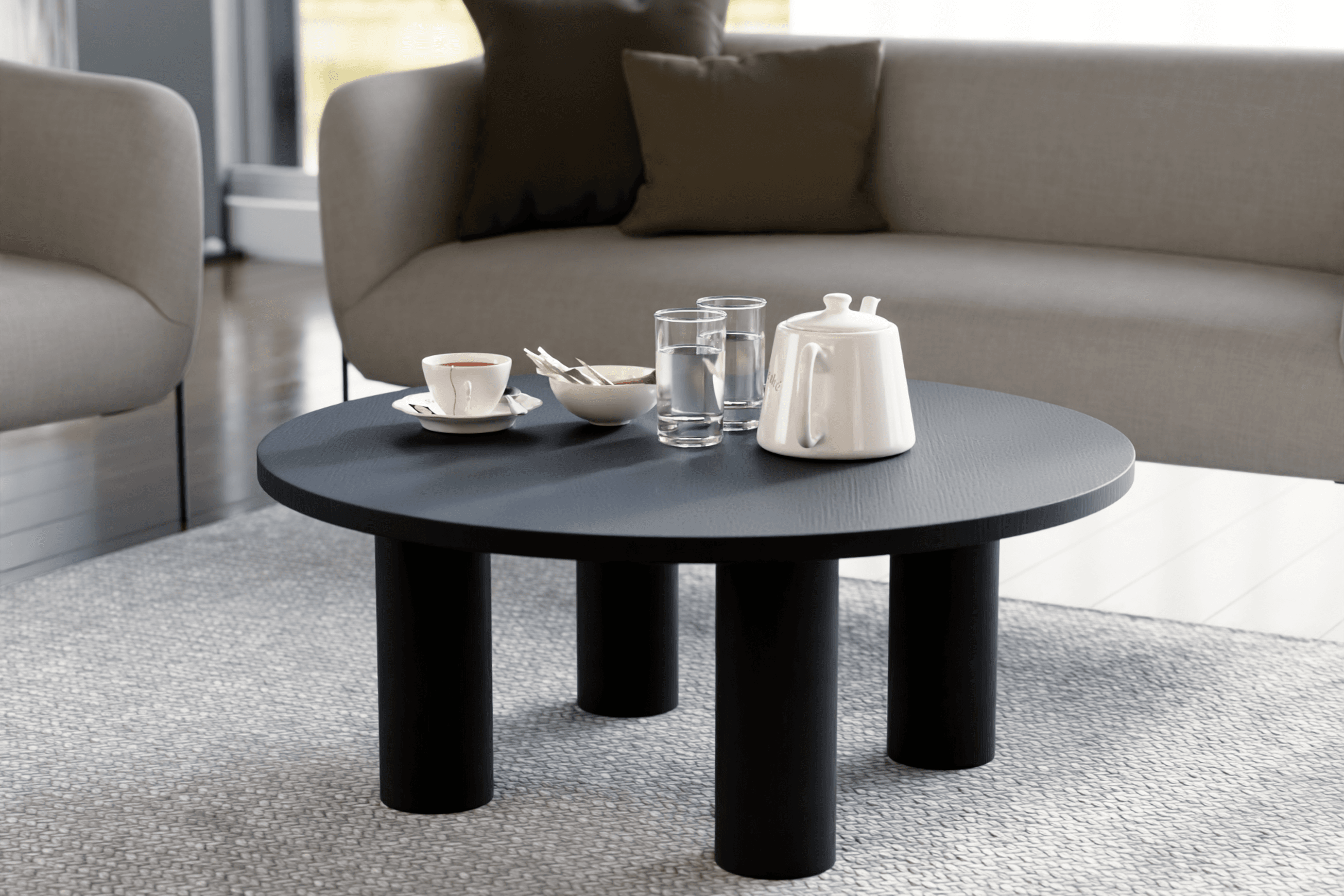 Orbix Coffee Table - Black