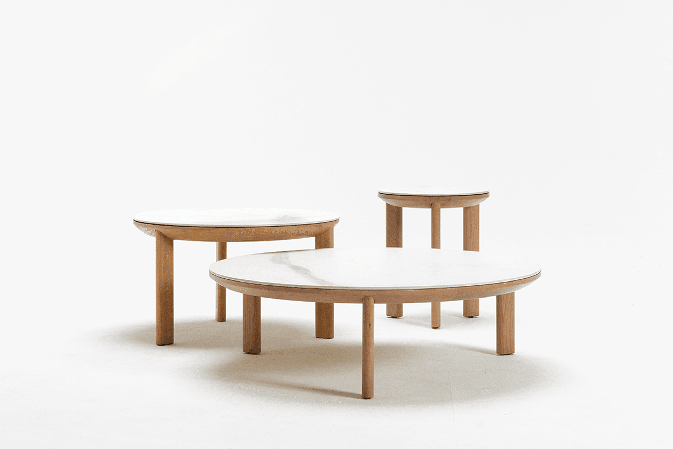 Otway | Round Coffee Tables Porcelain