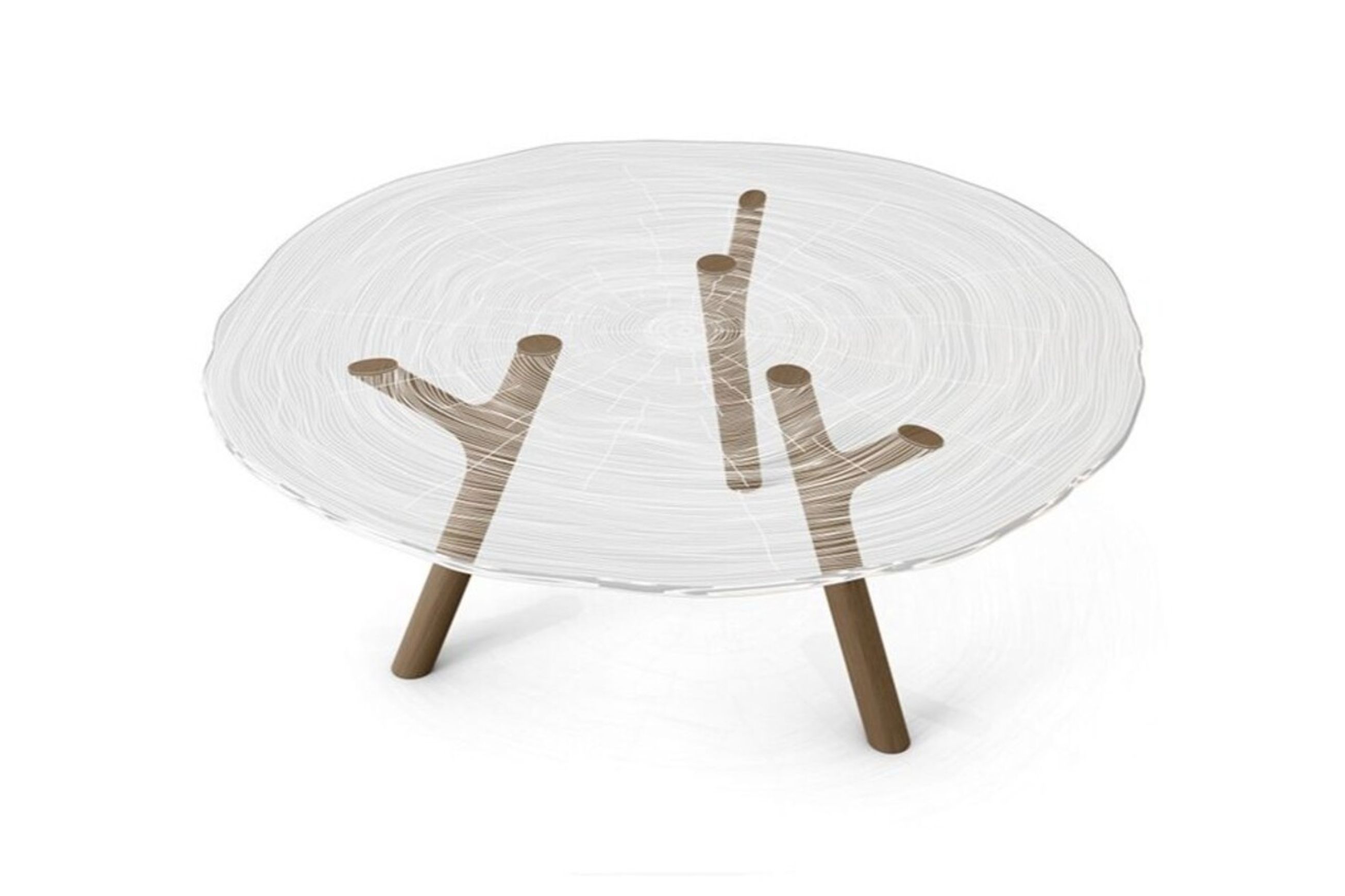 Plexiwood Cocktail Table