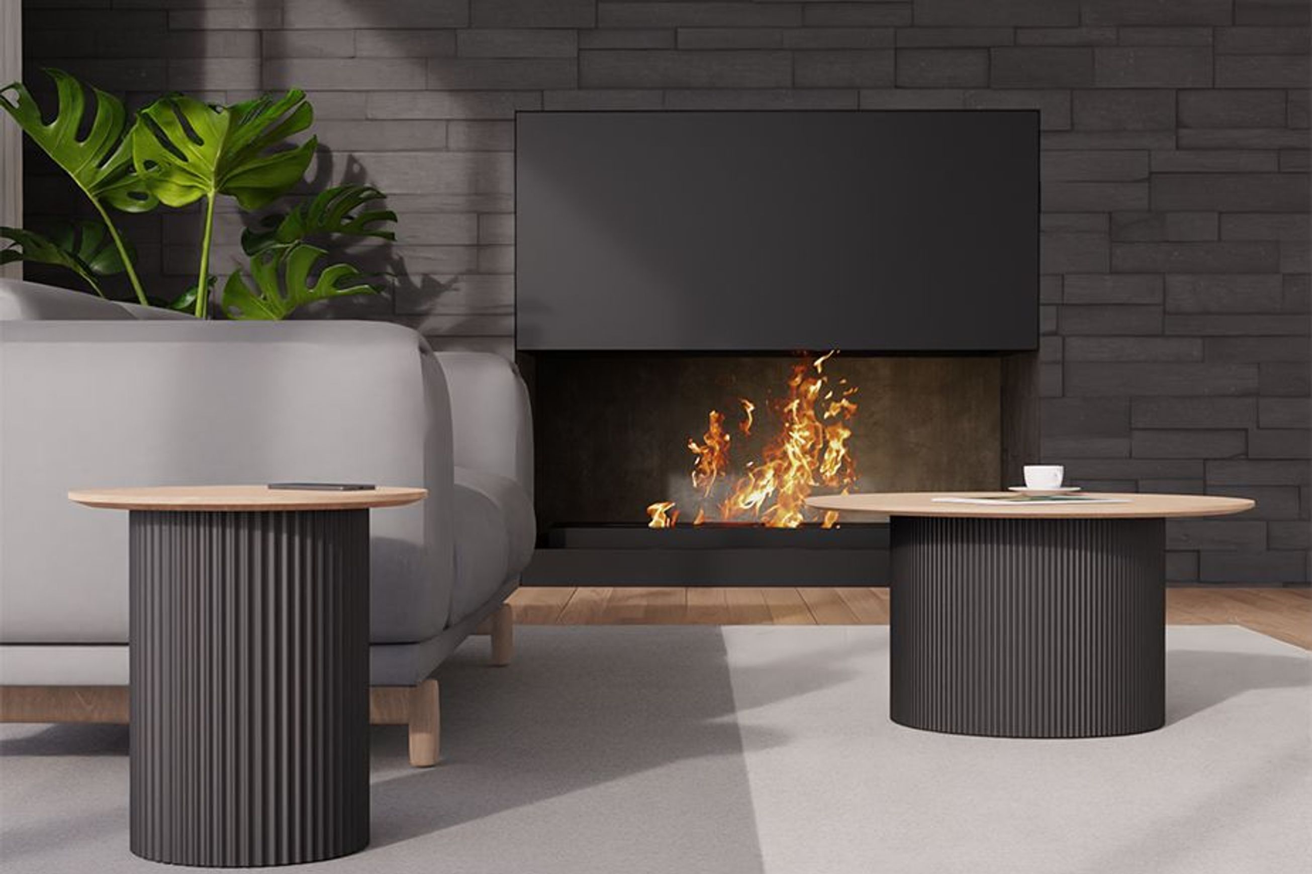 Mimi Coffee Table -  Natural