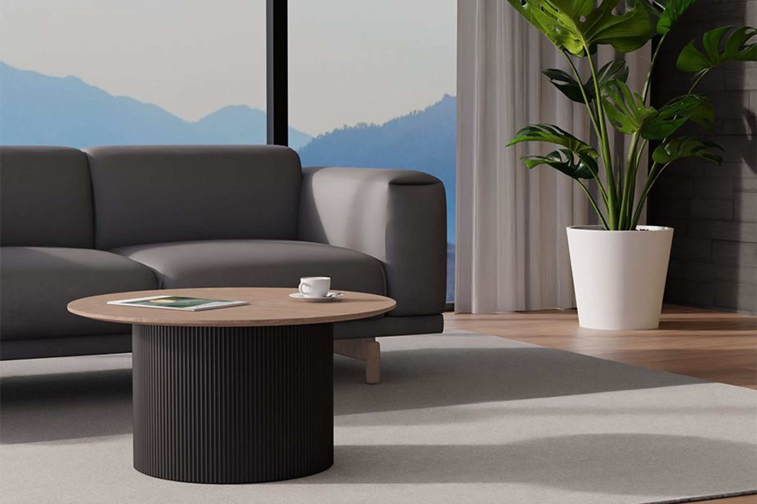 Mimi Coffee Table -  Natural