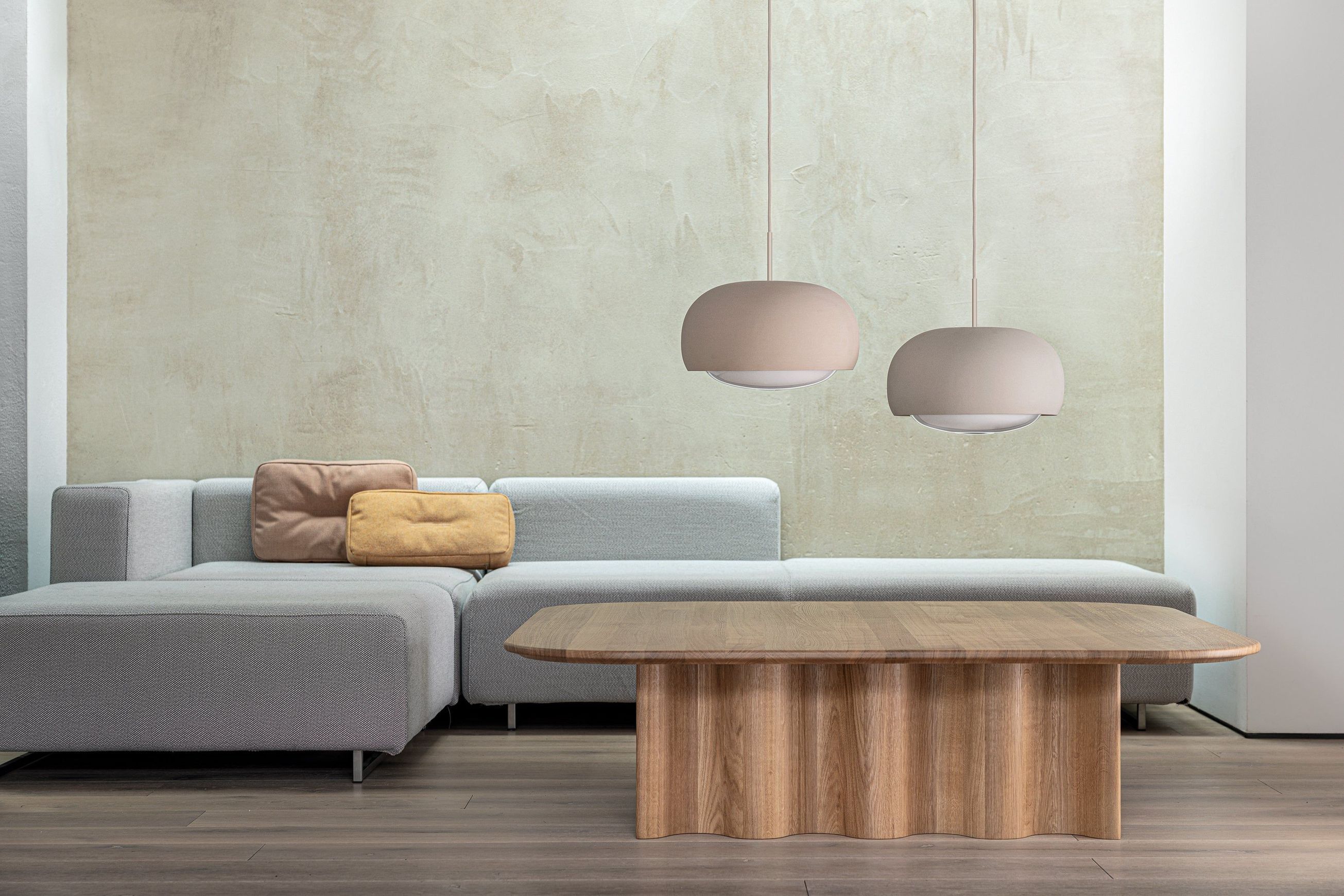 Curtain coffee table